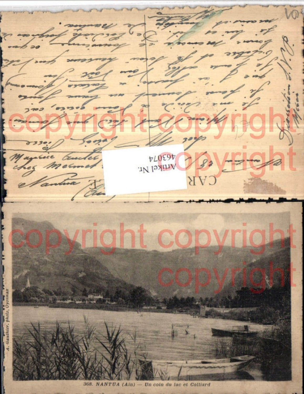 463074,Rhone-Alpes Ain Nantua Lac et Colliard See