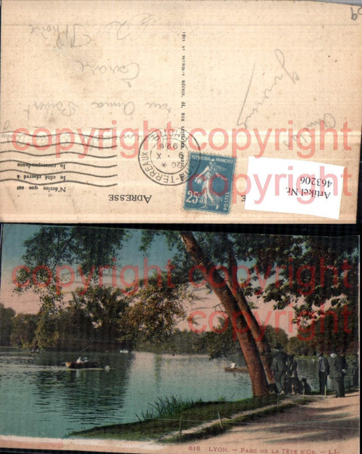 463206,Rhone-Alpes Rhone Lyon Parc de la Tete d'Or Park Teich