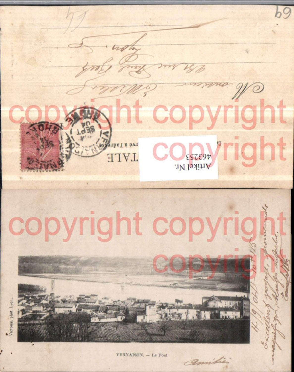 463253,Rhone-Alpes Rhone Vernaison Le Pont Totale Brücke