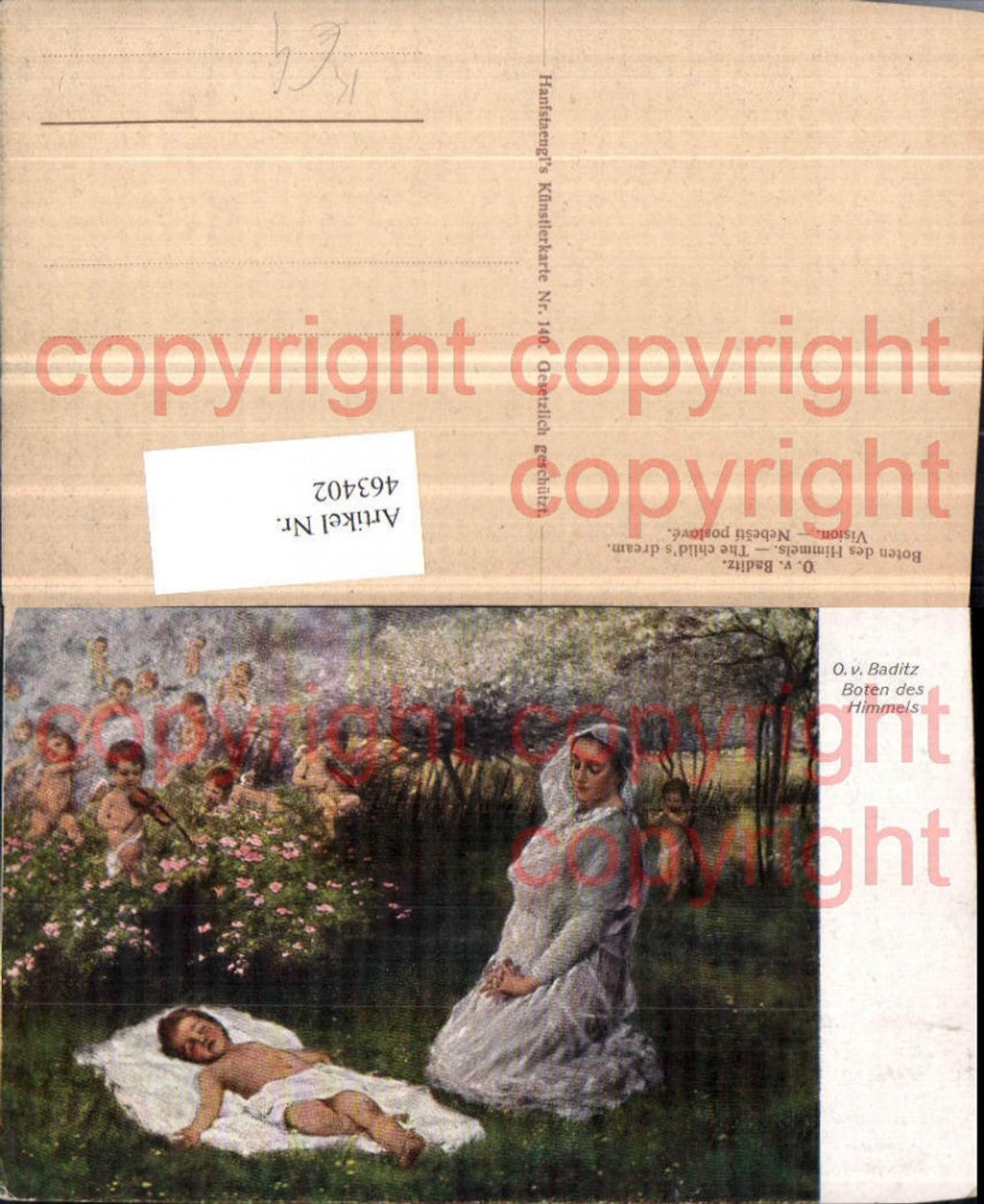 463402, Artist AK O v. Baditz Messengers of Heaven Child Angel