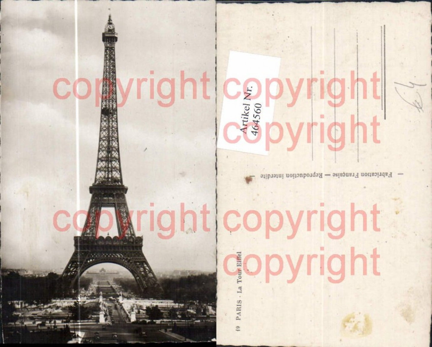 464560, Eiffel Tower, Paris