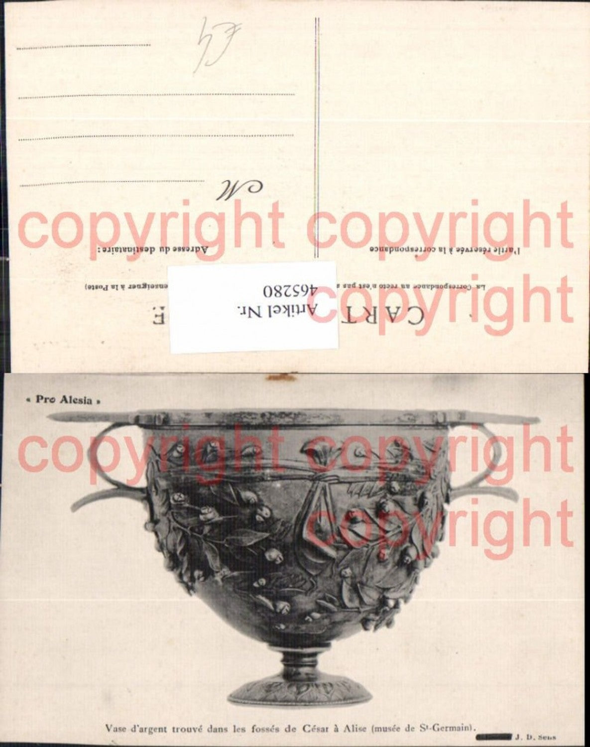 465280,Pro Alesia Vase d argent Geschirr Schale Archäologie Ausgrabung