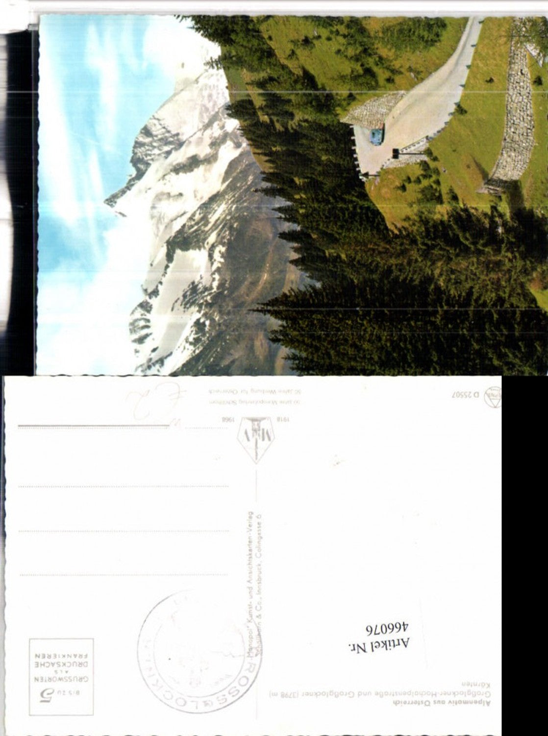 466076,Großglockner Hochalpenstraße b. Heiligenblut Bergkulisse