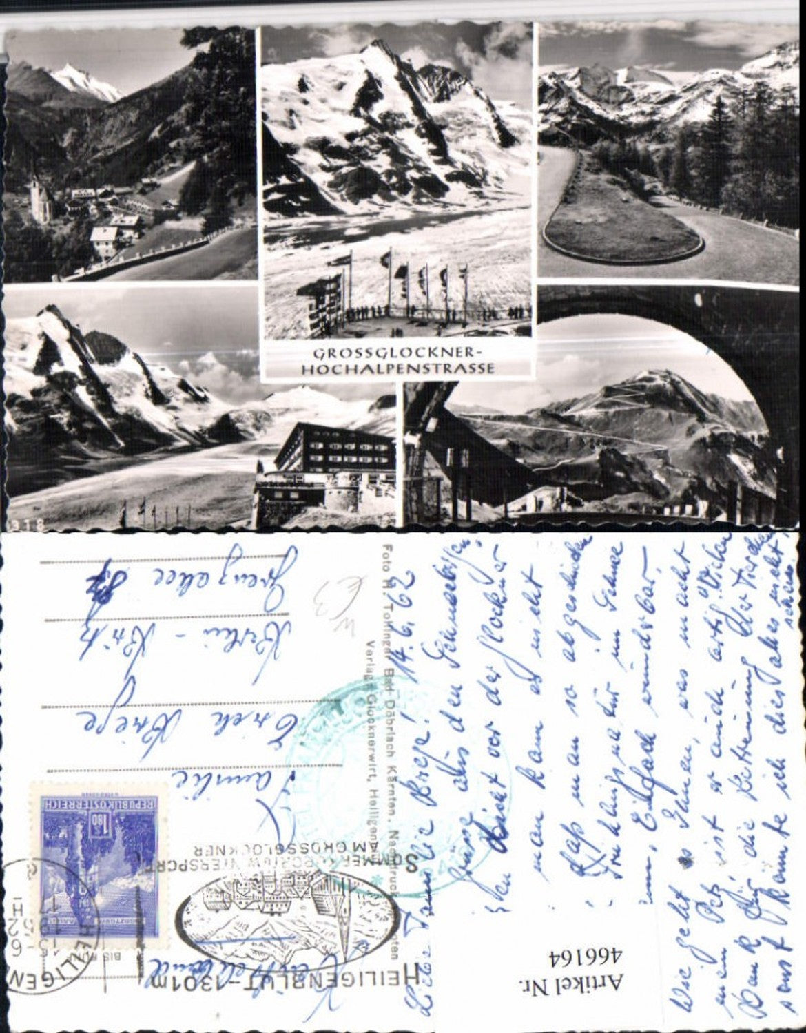 466164,Großglockner Hochalpenstraße b. Heiligenblut Mehrbildkarte