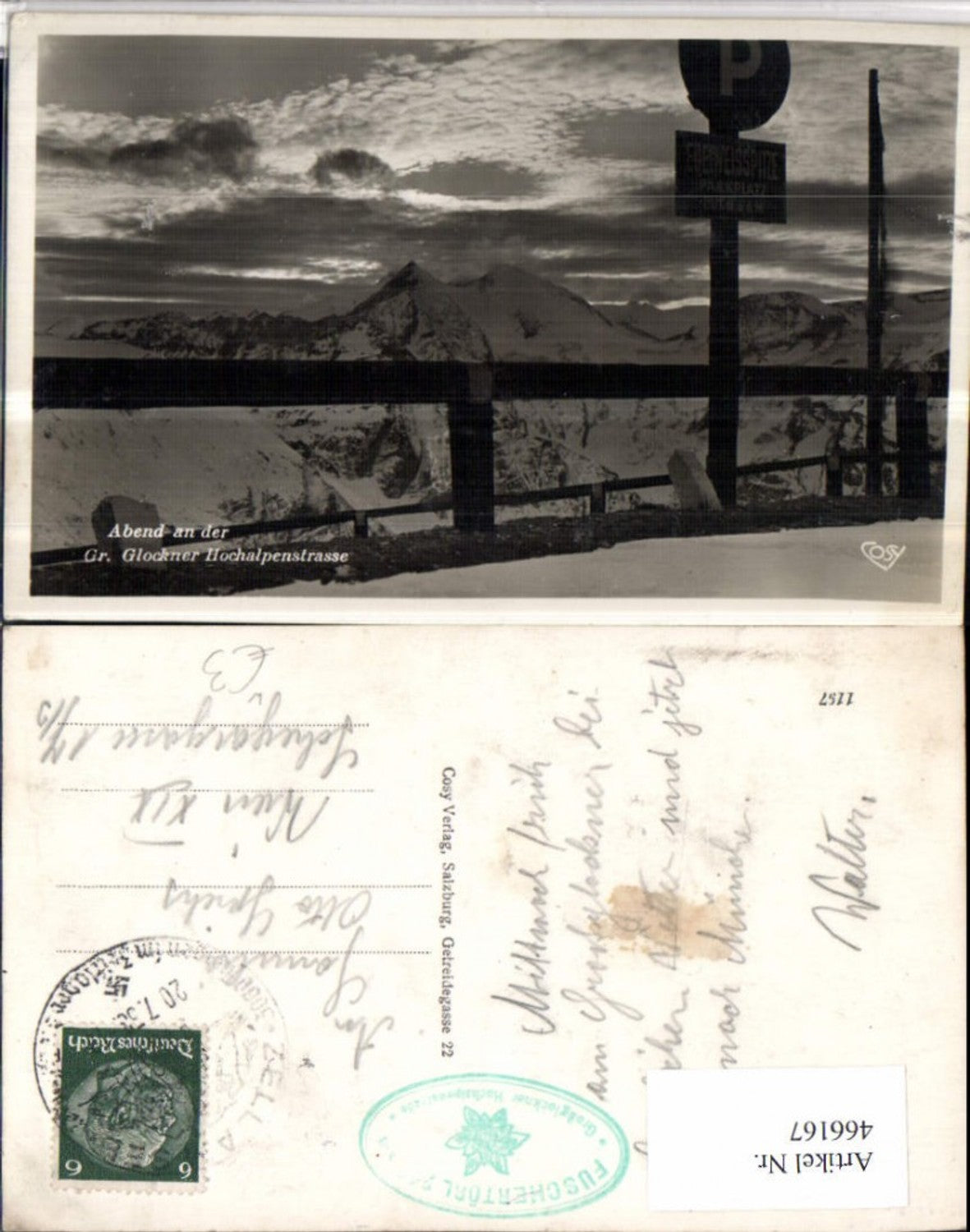 466167,Großglockner Hochalpenstraße b. Heiligenblut Bergkulisse pub Cosy