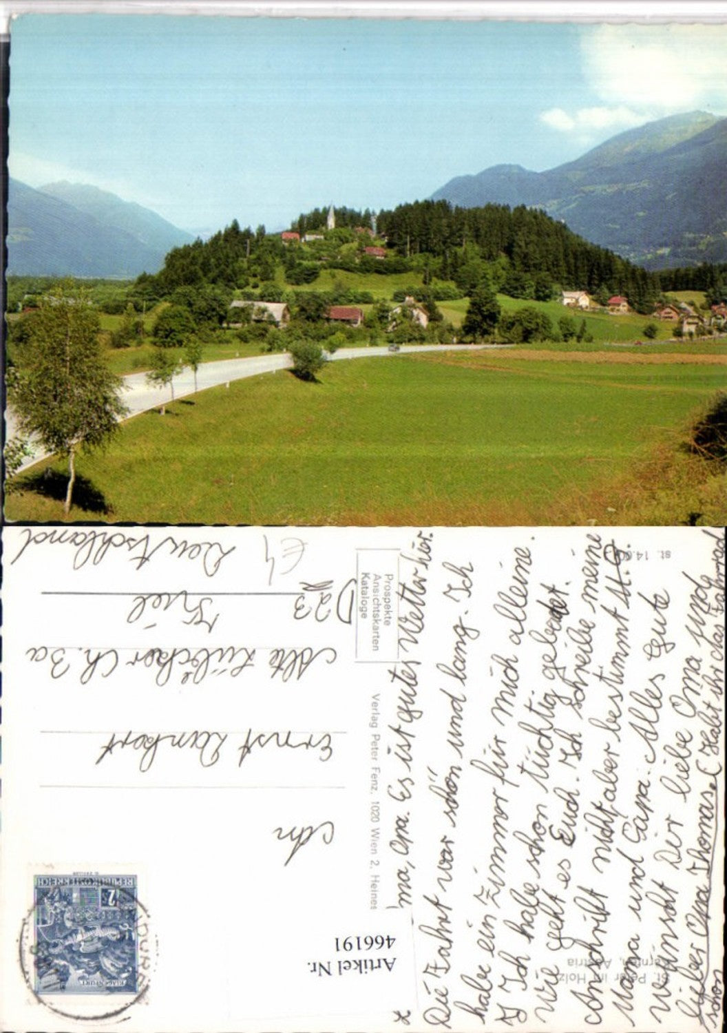 466191,St. Peter im Holz b. Lendorf im Drautal Kirche
