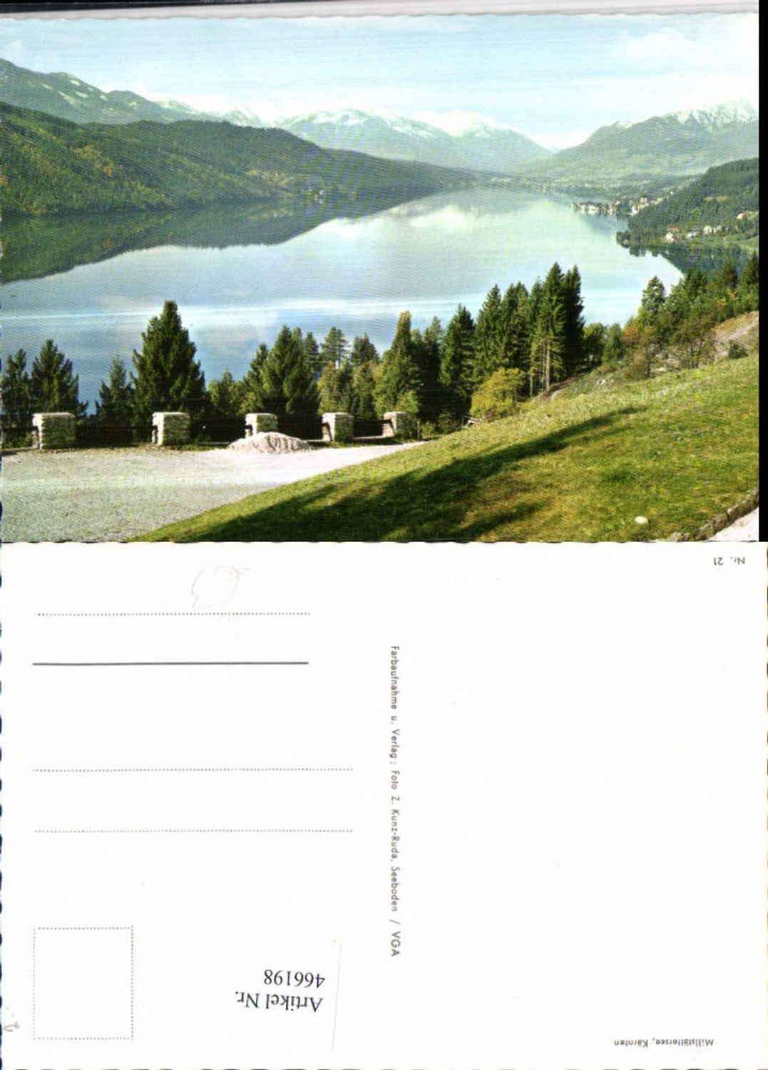466198,Millstättersee See b. Millstatt Bergkulisse