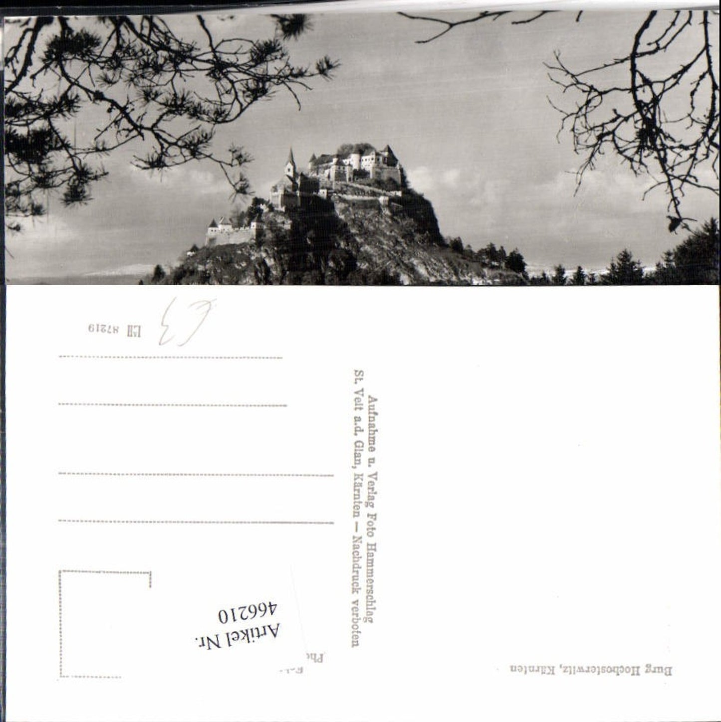 466210,Burg Hochosterwitz b. St. Georgen am Längsee