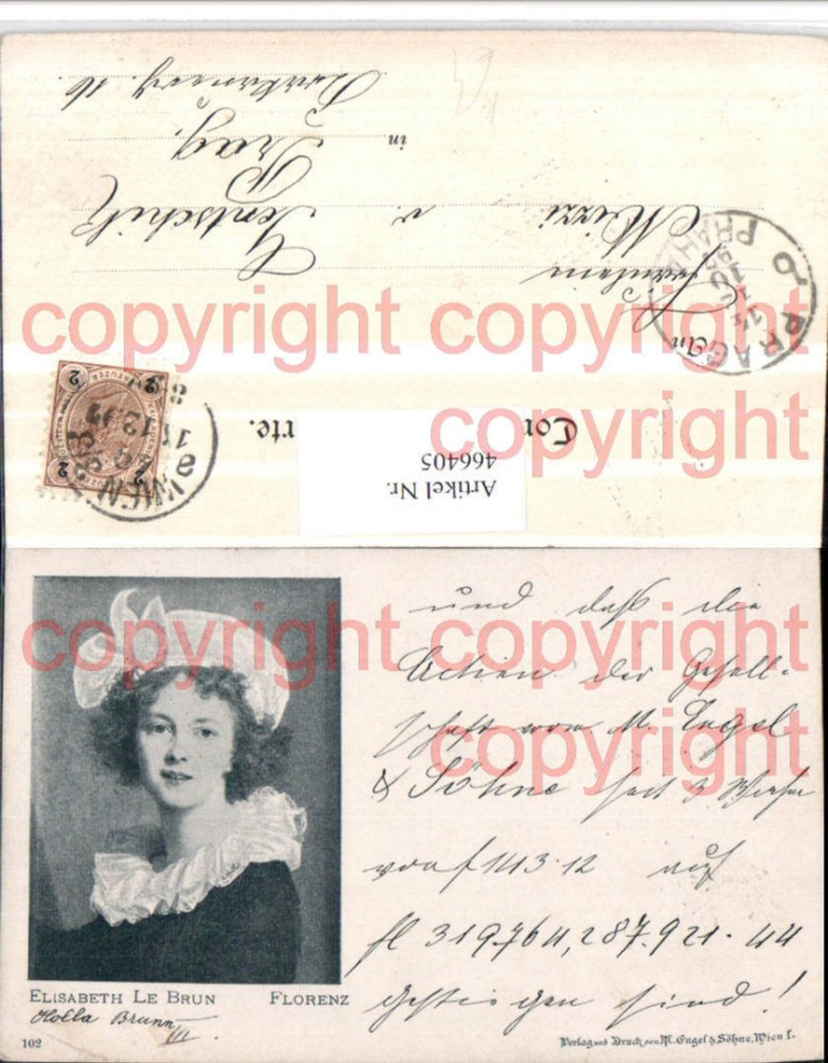 466405,Künstler AK Elisabeth le Brun Kind Mädchen Portrait