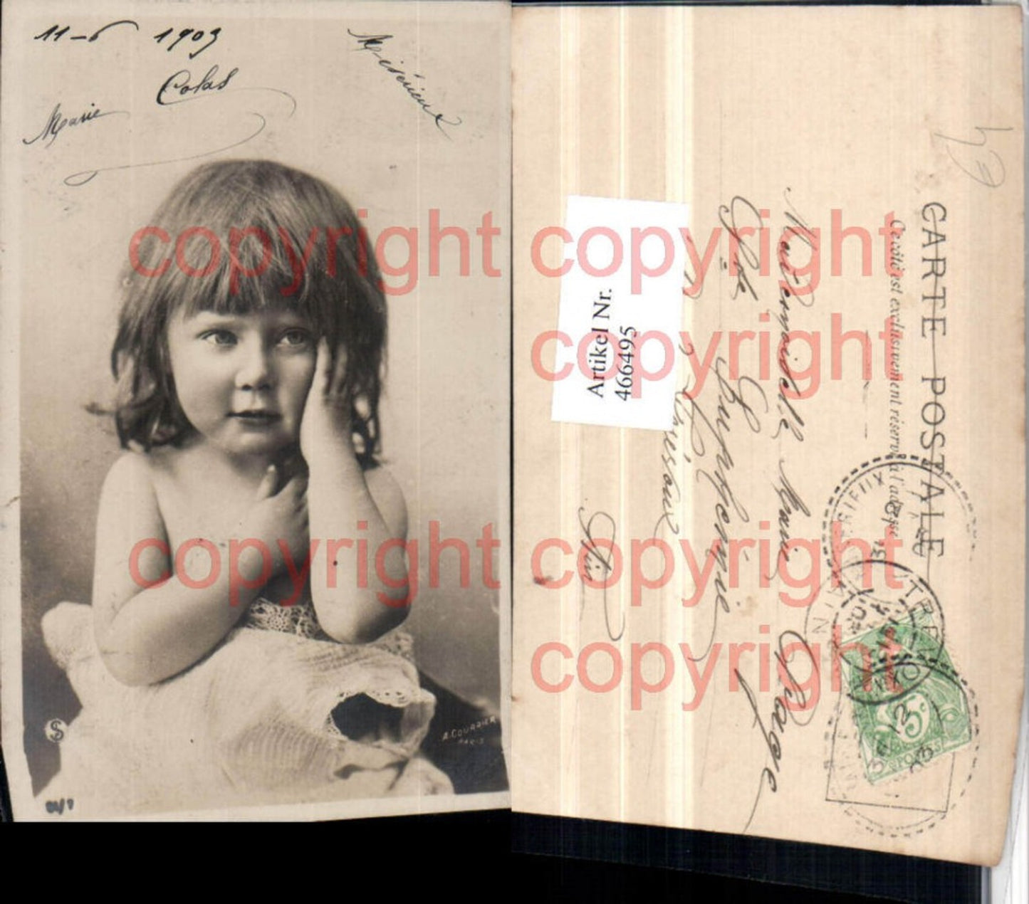 466495,Child with Pony Portrait