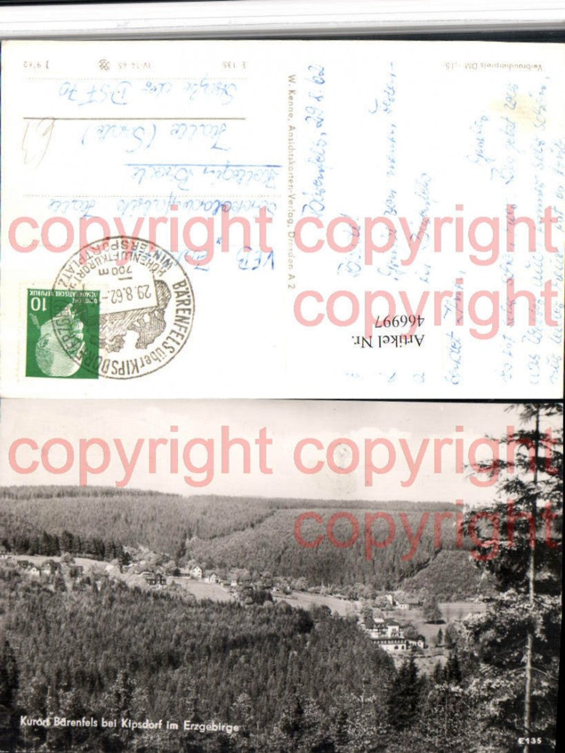 466997,Bärenfels b. Kipsdorf im Erzgebirge Totale