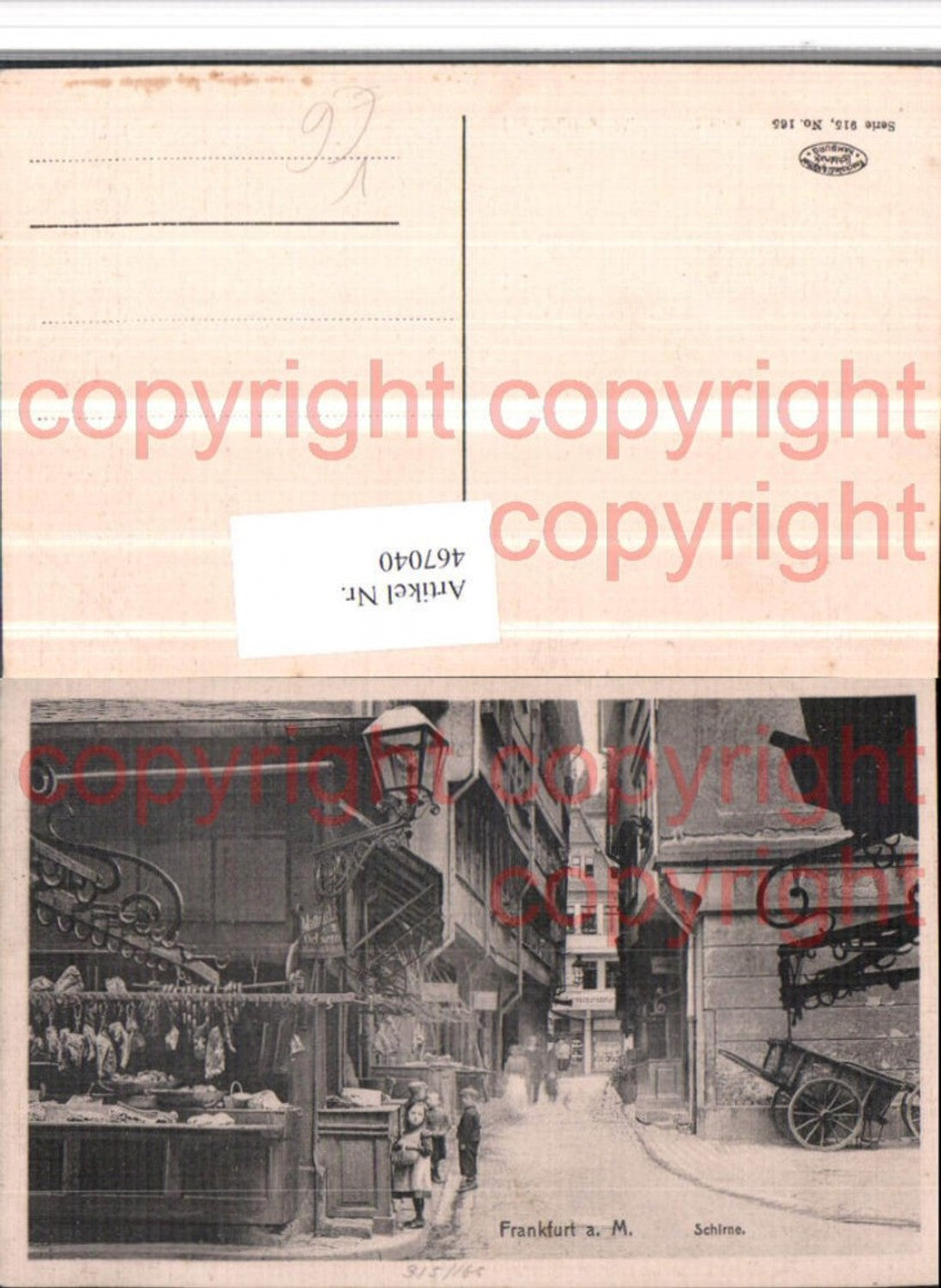 467040,Frankfurt am Main Schirne Gasse pub Knackstedt Hamburg 915/165