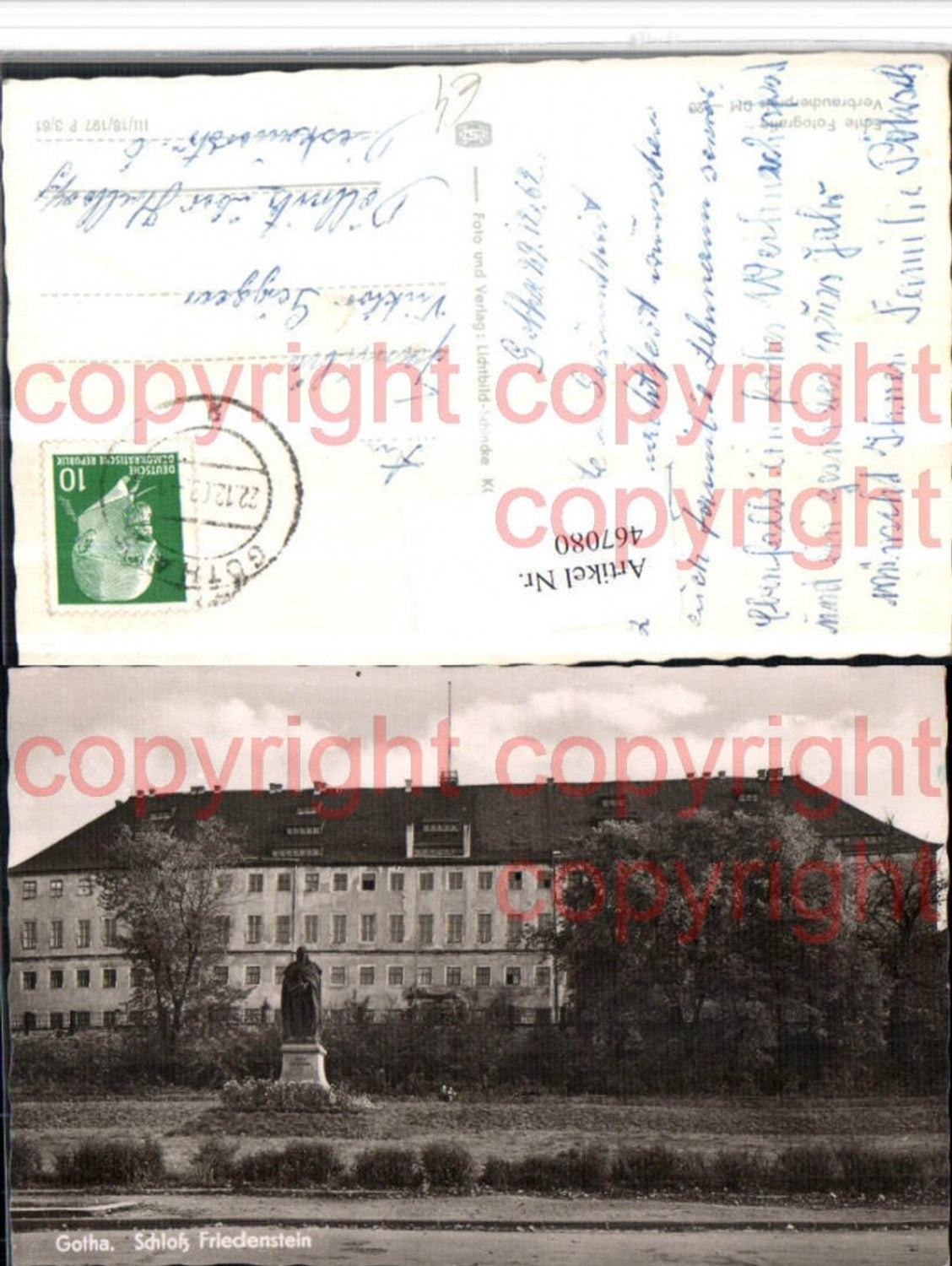 467080,Gotha Schloss Friedenstein Denkmal Statue