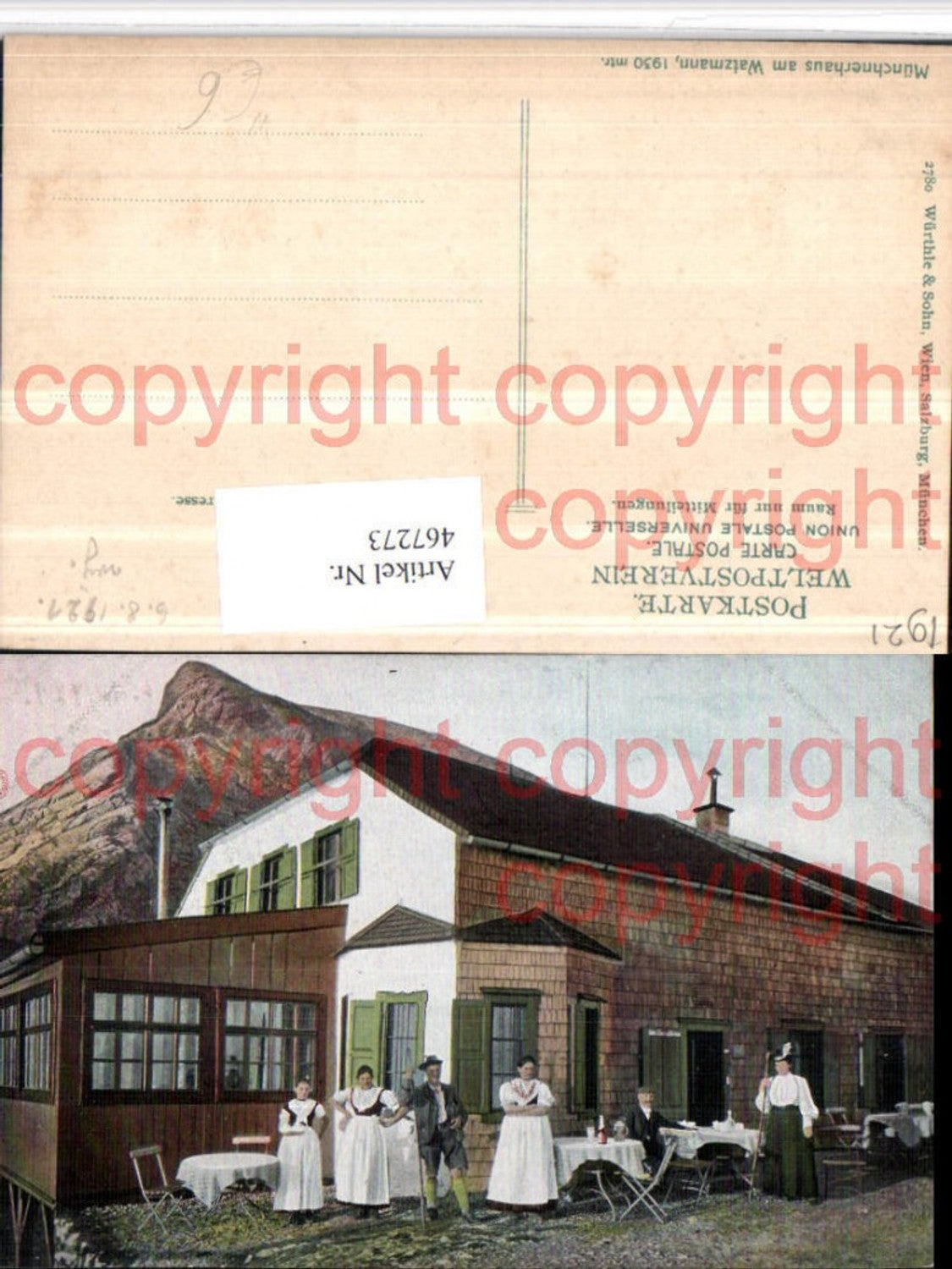 467273,Münchnerhaus am Watzmann b. Berchtesgaden