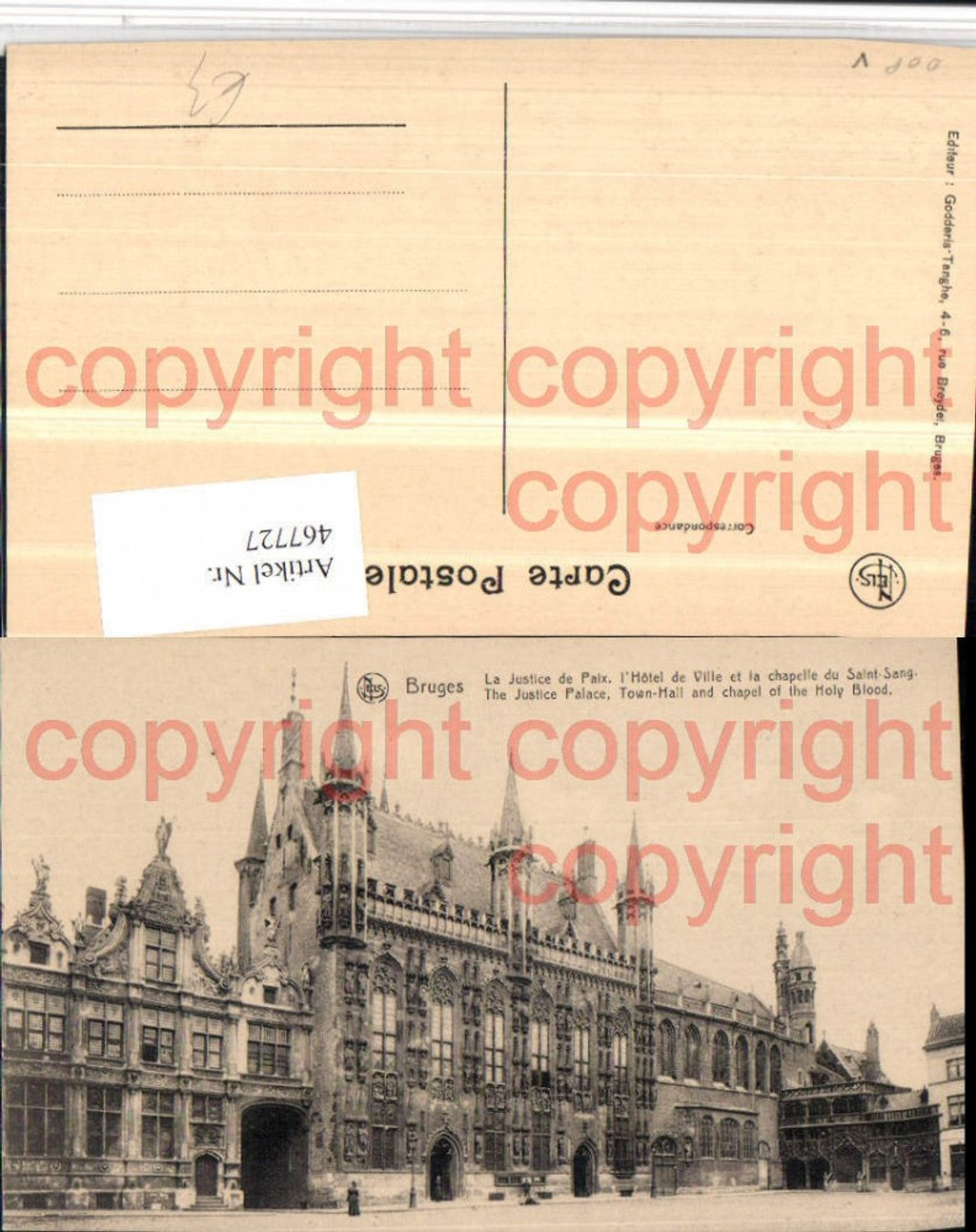 467727,Belgium Bruges Brügge Justice Palace Hotel de Ville Rathaus