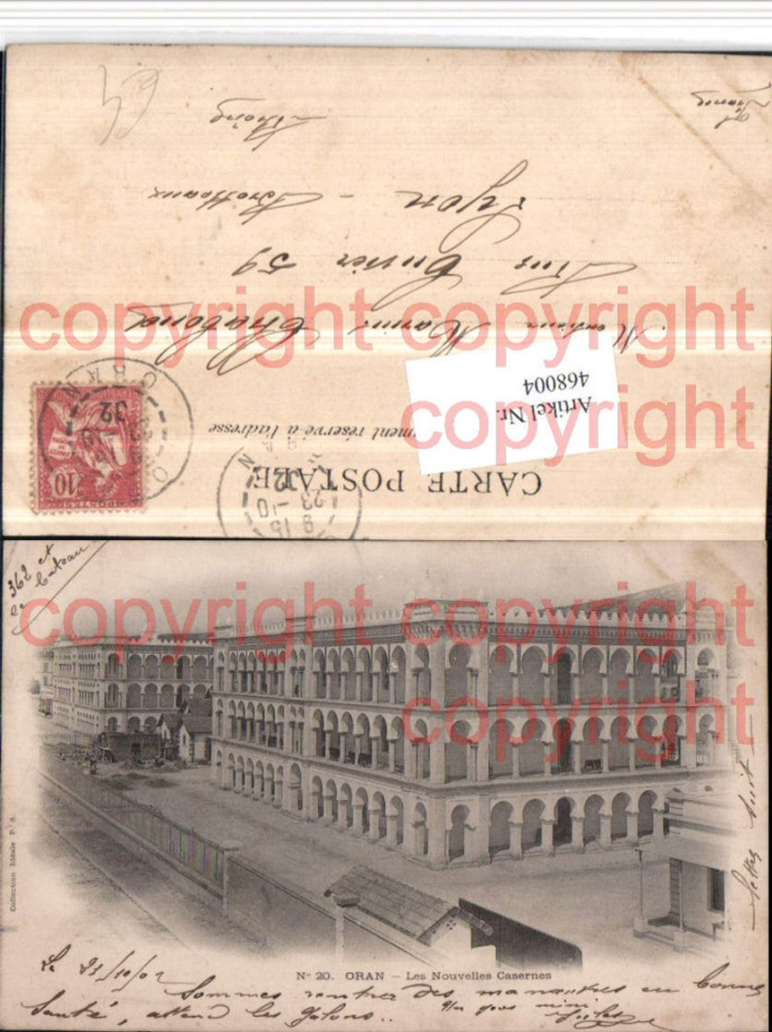 468004,Algeria Oran Les Nouvelles Casernes Kaserne