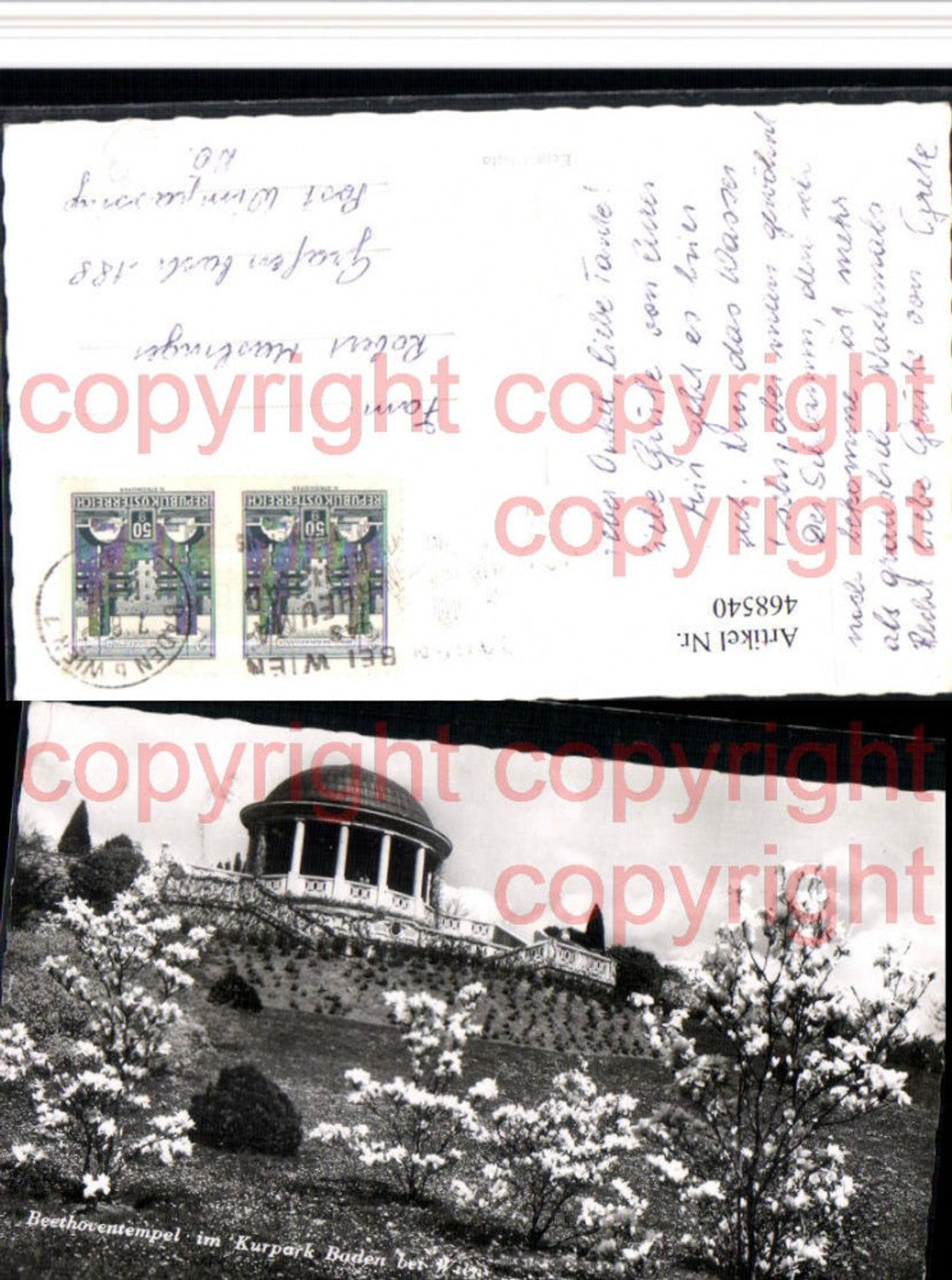 468540,Baden b. Wien Kurpark Beethoventempel