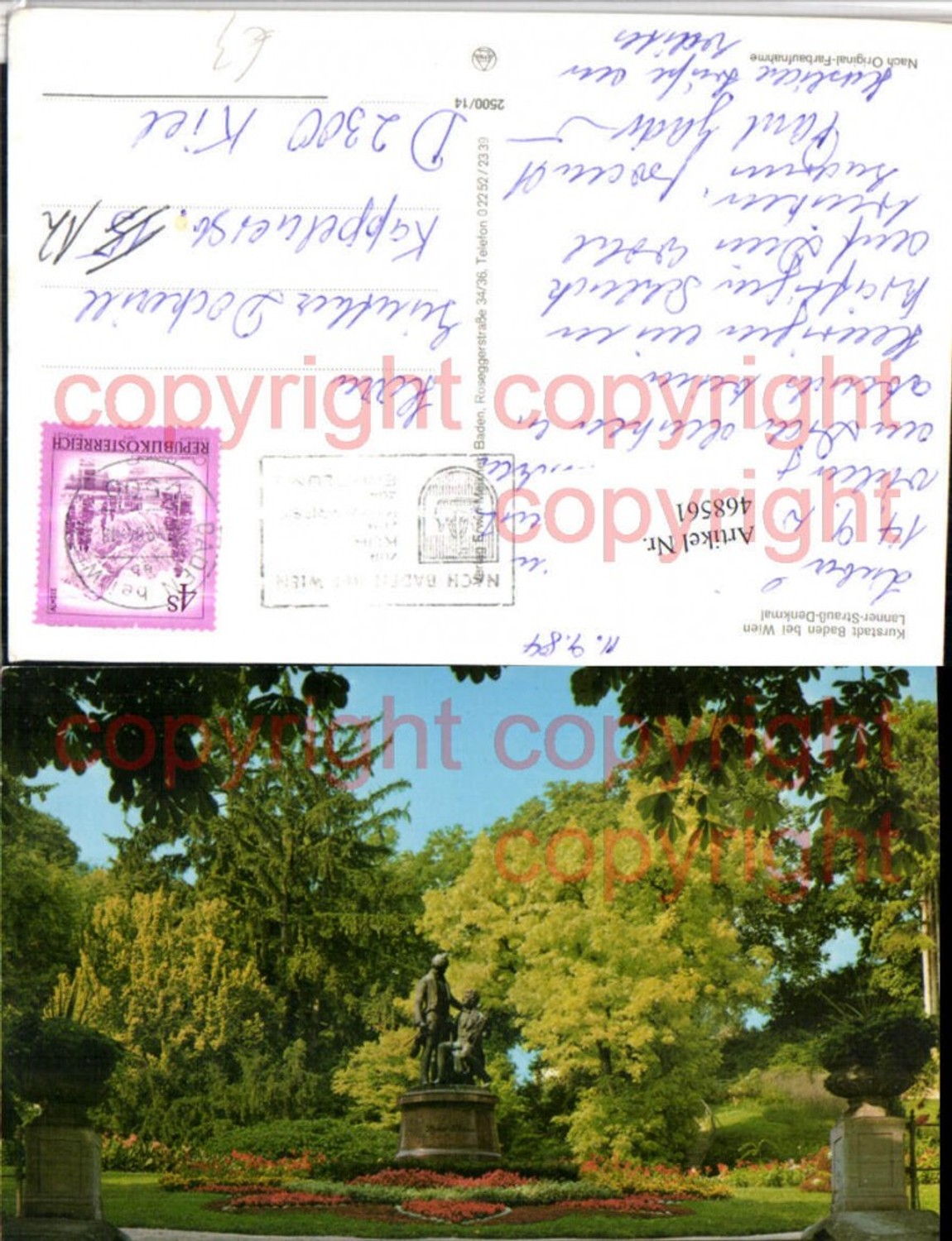 468561,Baden b. Wien Lanner-Strauß-Denkmal