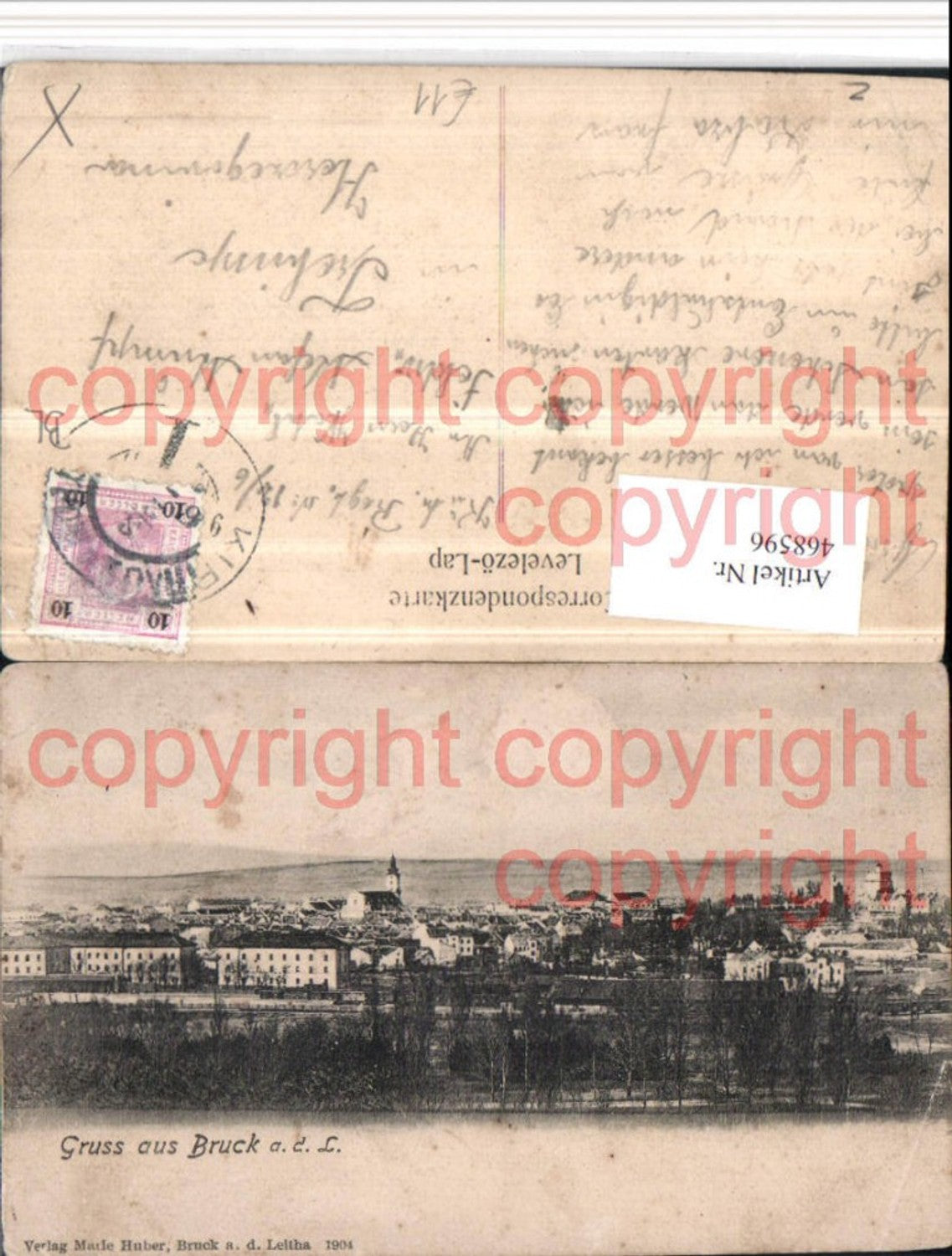 468596,Gruß aus Bruck an d. Leitha Totale