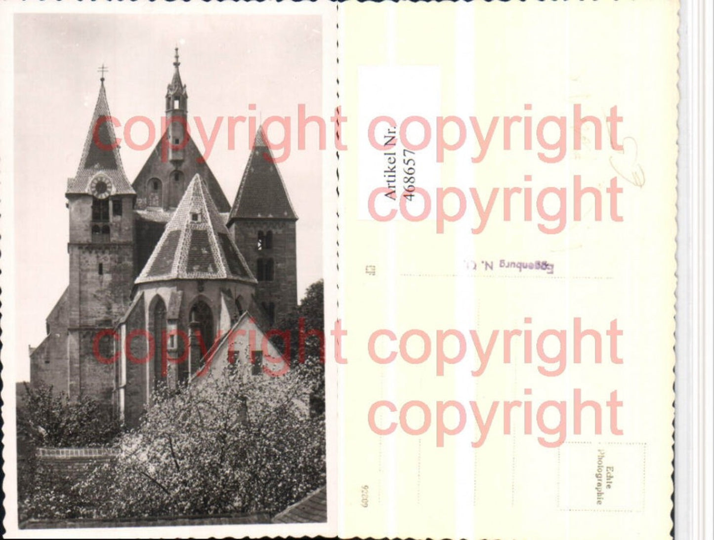 468657,Foto AK Eggenburg Kirche