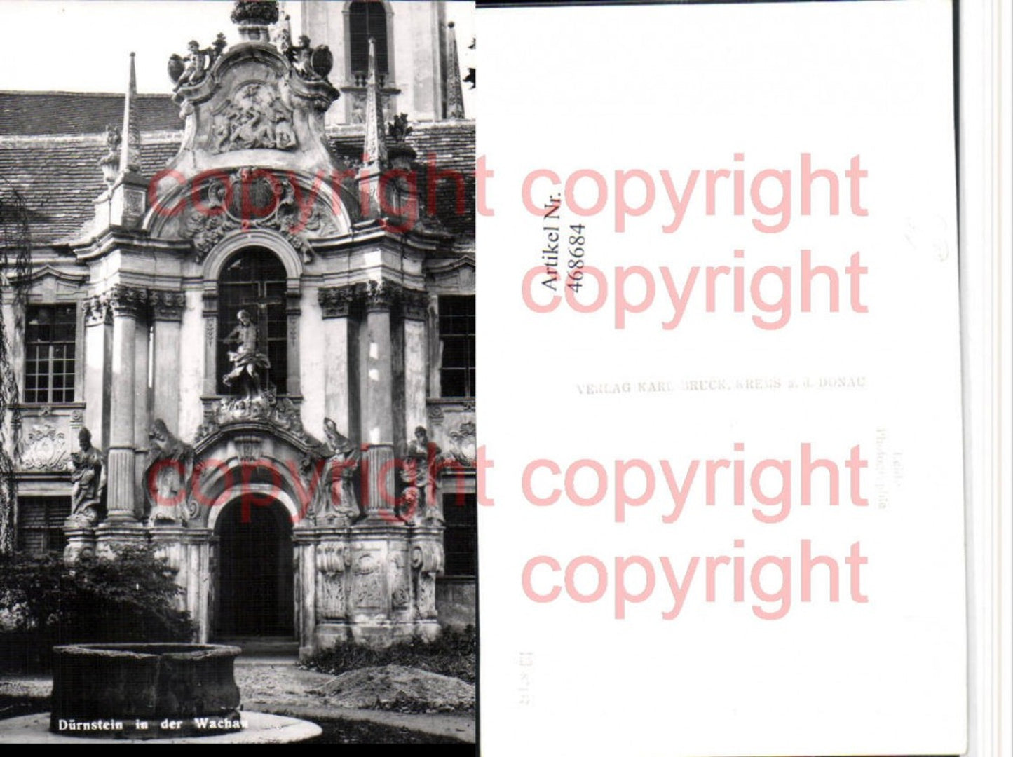 468684,Dürnstein in d. Wachau Stift Brunnen