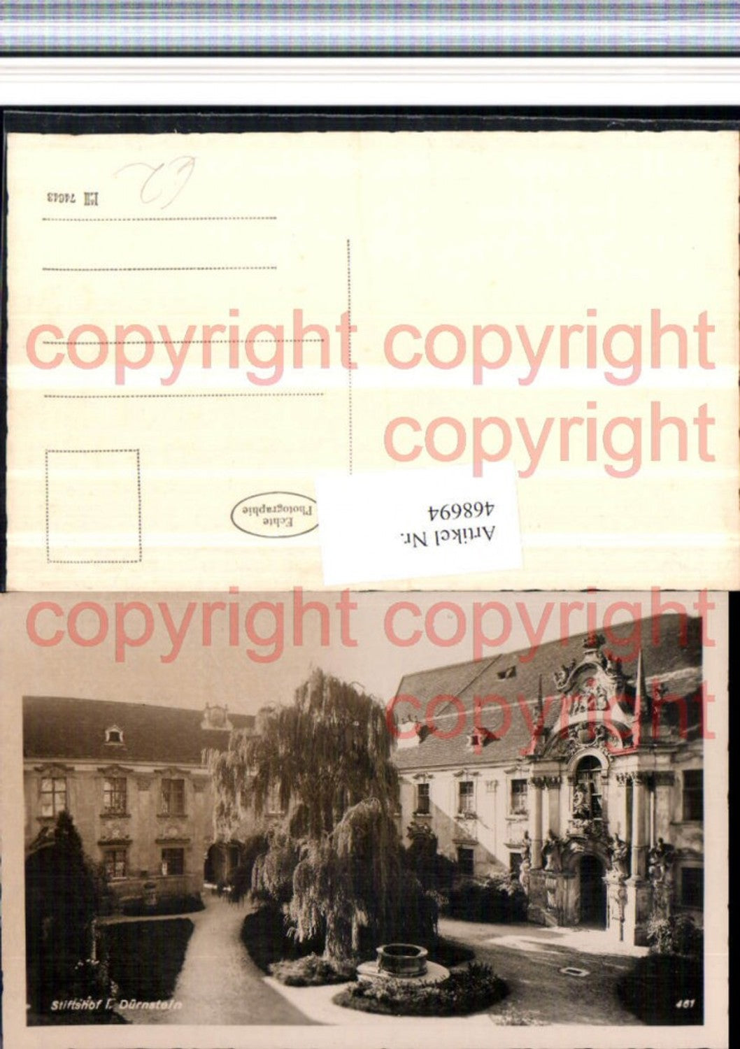 468694,Dürnstein in d. Wachau Stiftshof Hof
