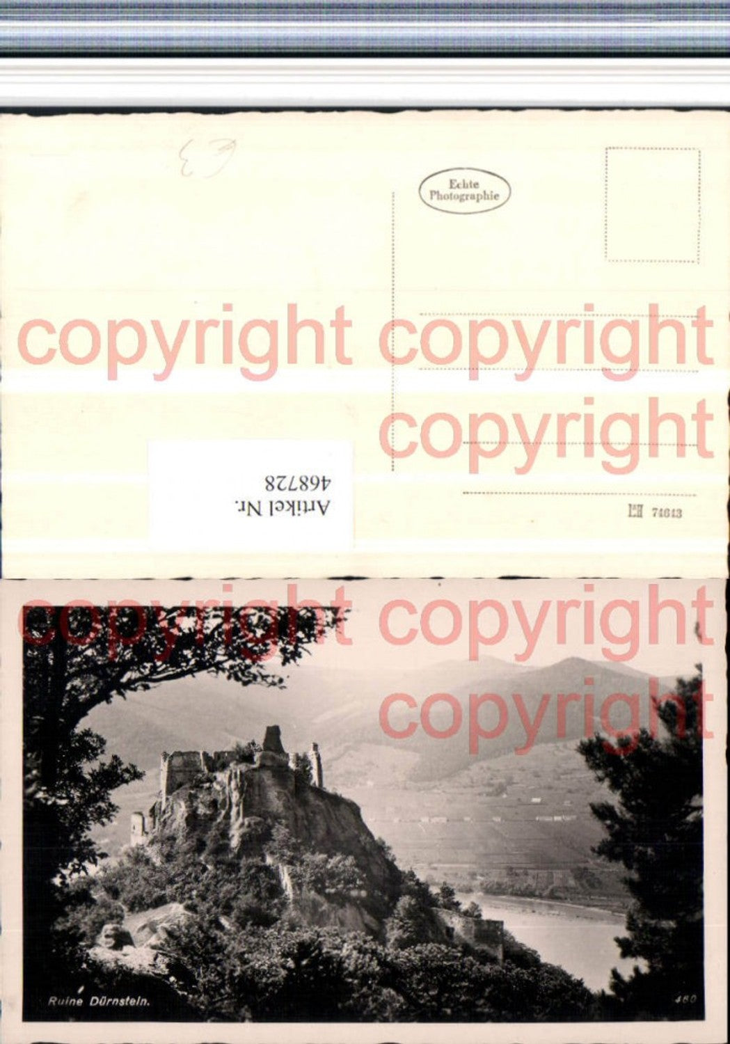 468728,Ruine Dürnstein in d. Wachau