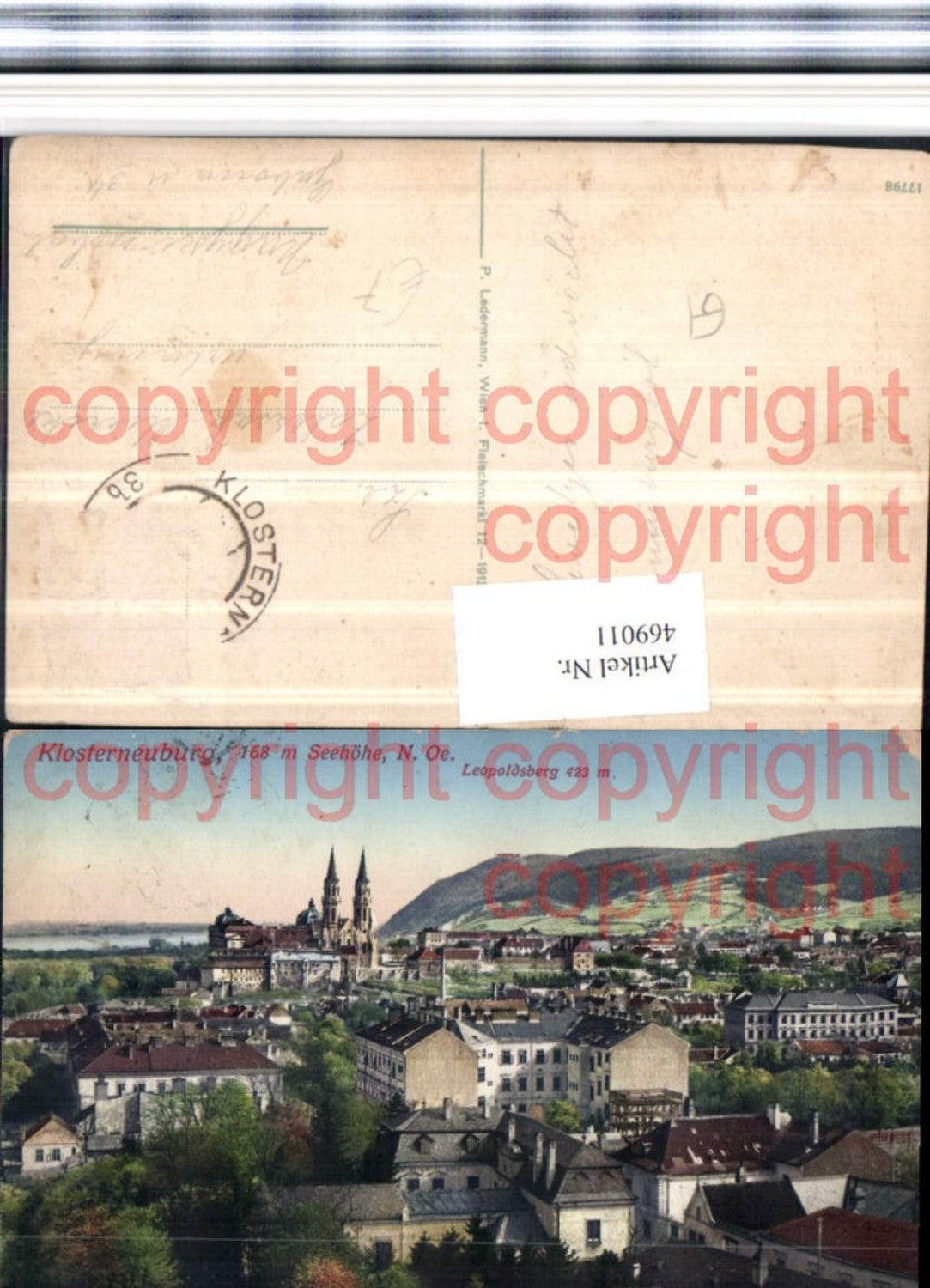 469011,Klosterneuburg Totale m. Leopoldsberg