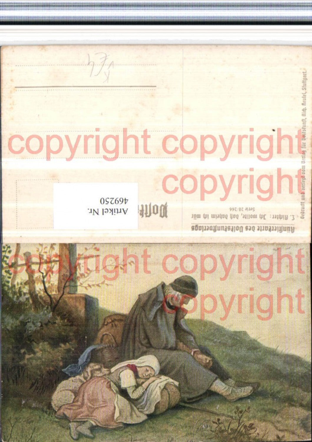 469250,Künstler AK L. Richter Mann Vater Kind pub Volkskunstverlag 28/266