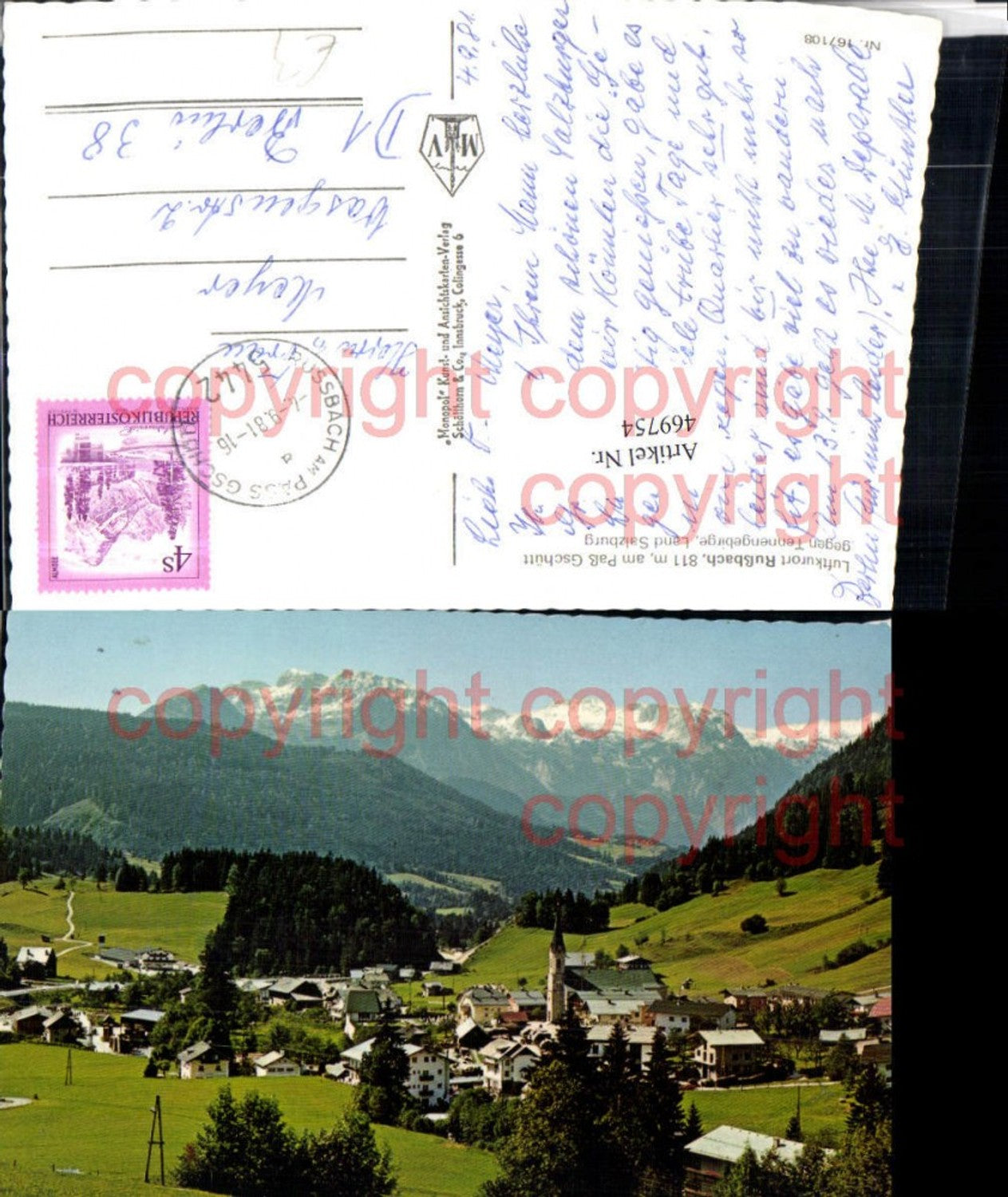 469754,Rußbach Russbach Totale Bergkulisse