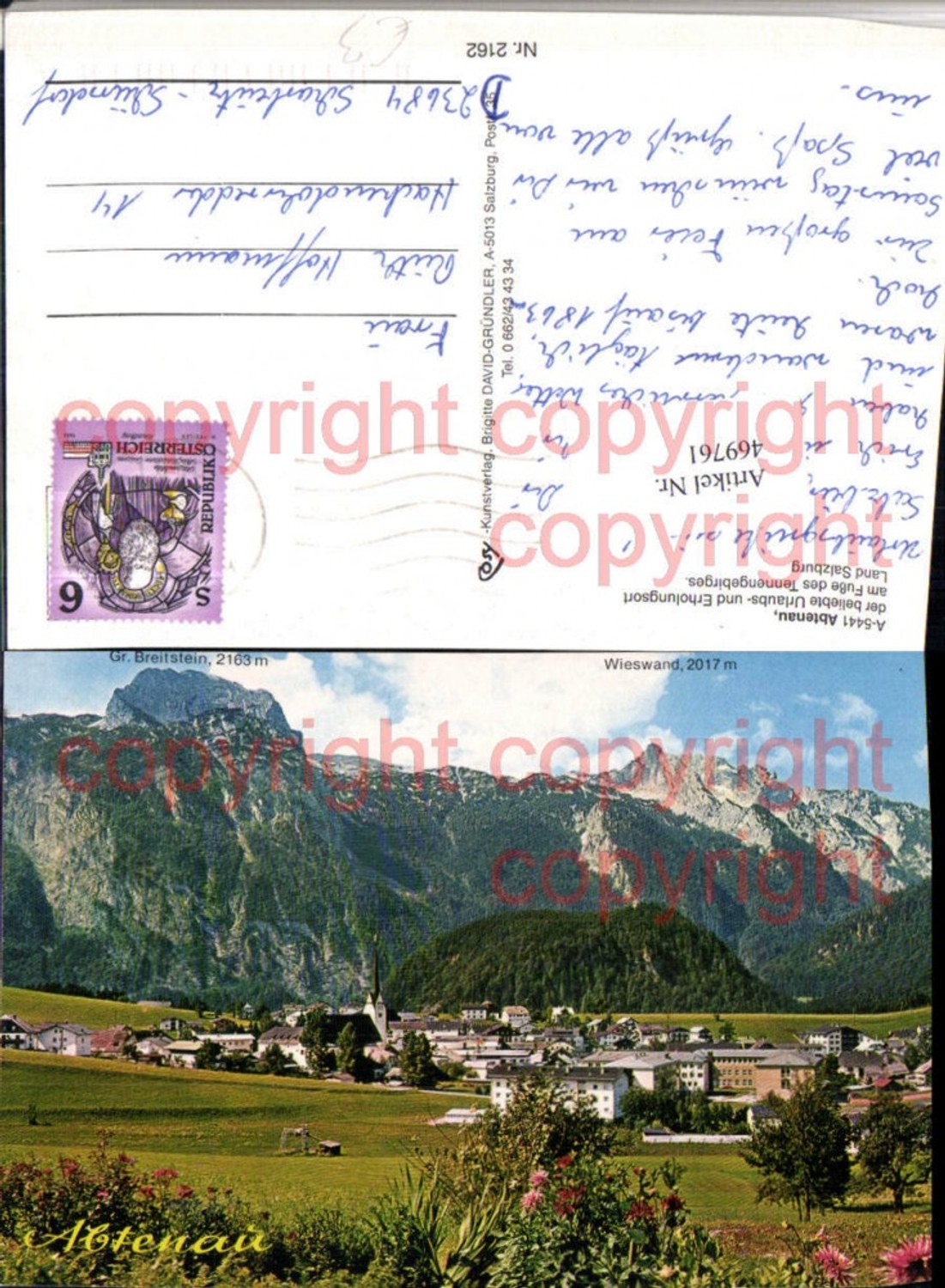469761,Abtenau Totale Bergkulisse