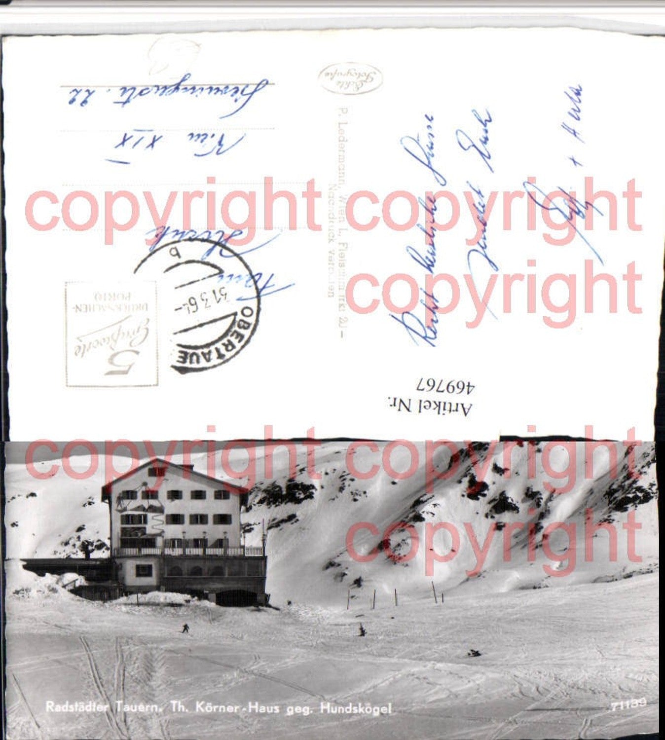 469767,Theodor Körner-Haus Berghütte b. Annaberg Winterbild