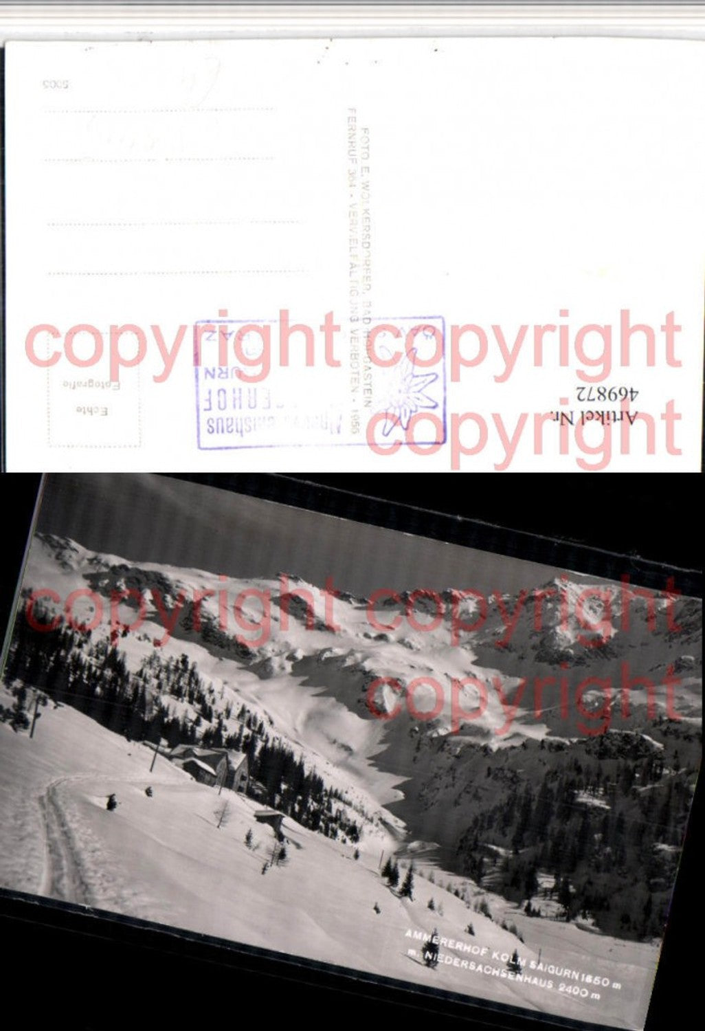 469872,Ammererhof Kolm Saigurn b. Rauris Bergkulisse Winterbild