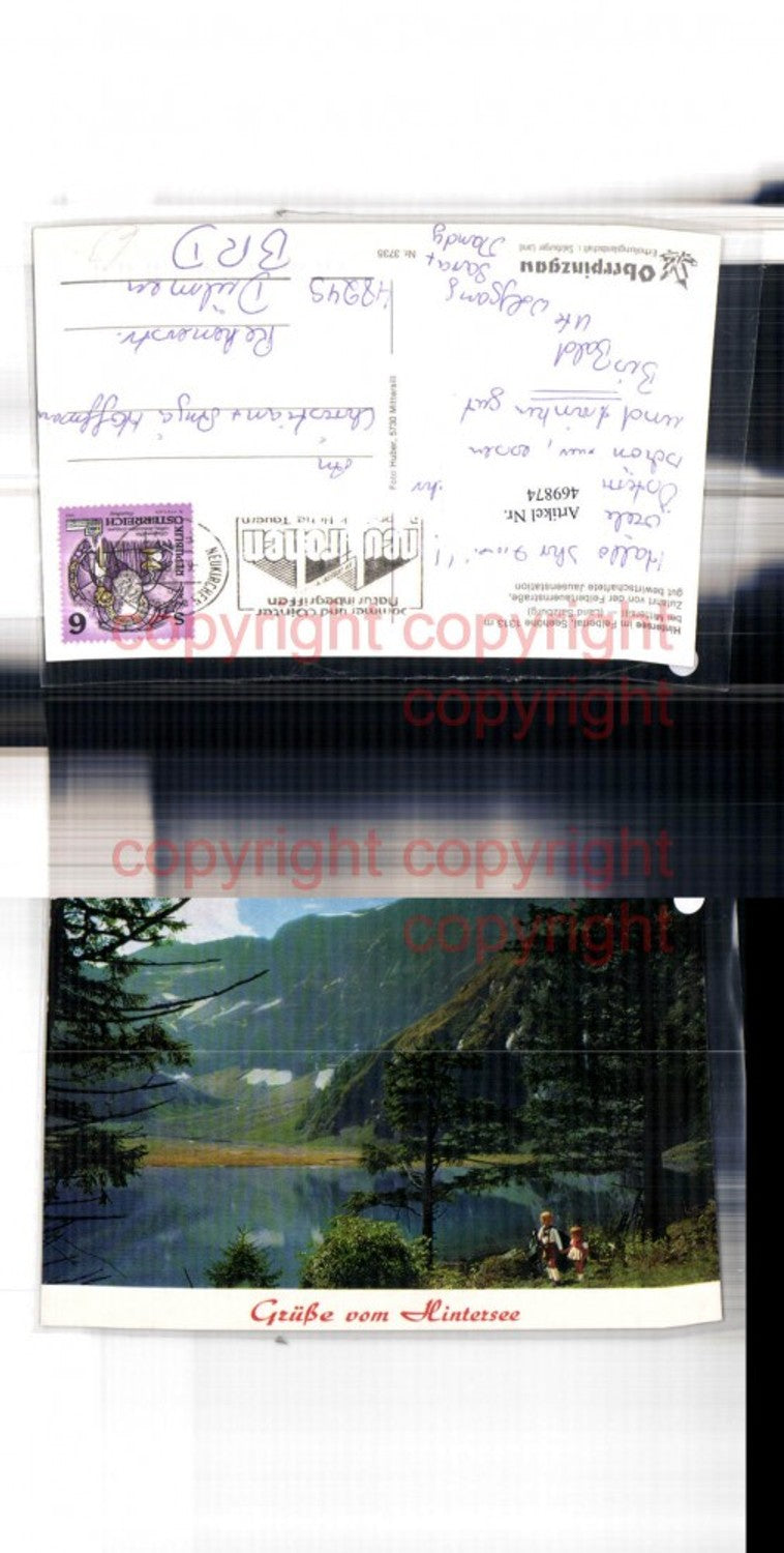 469874,Hintersee See b. Mittersill Bergkulisse