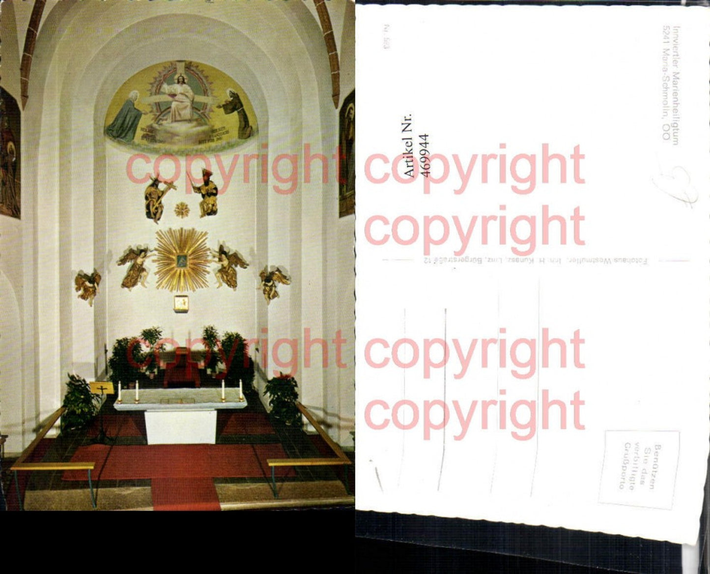 469944,Maria Schmolln Marienheiligtum Kirche Innenansicht