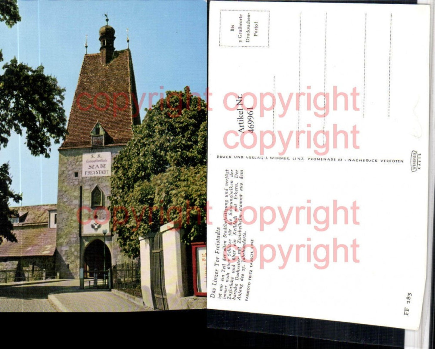 469961,Freistadt Linzer Tor Turm