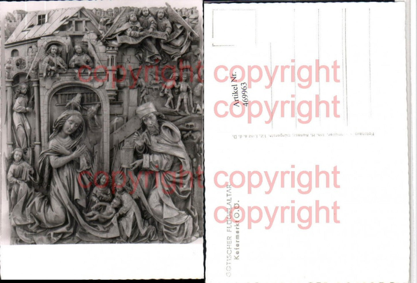 469963,Kefermarkt Kirche Gotischer Flügelaltar Detail