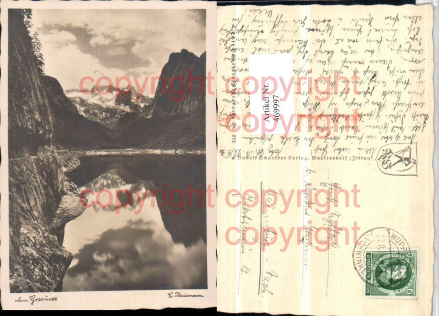 469997,Gosausee See b. Gosau Bergkulisse