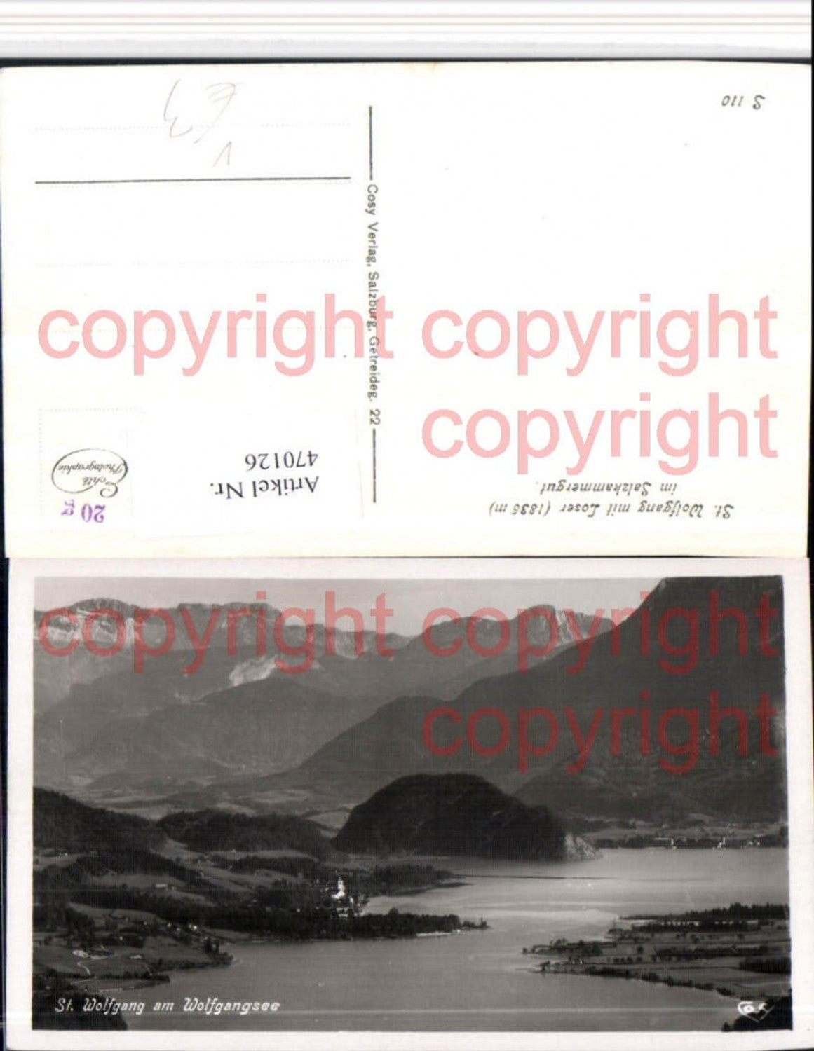 470126,St. Wolfgang am Wolfgangsee m. Loser Bergkulisse pub Cosy