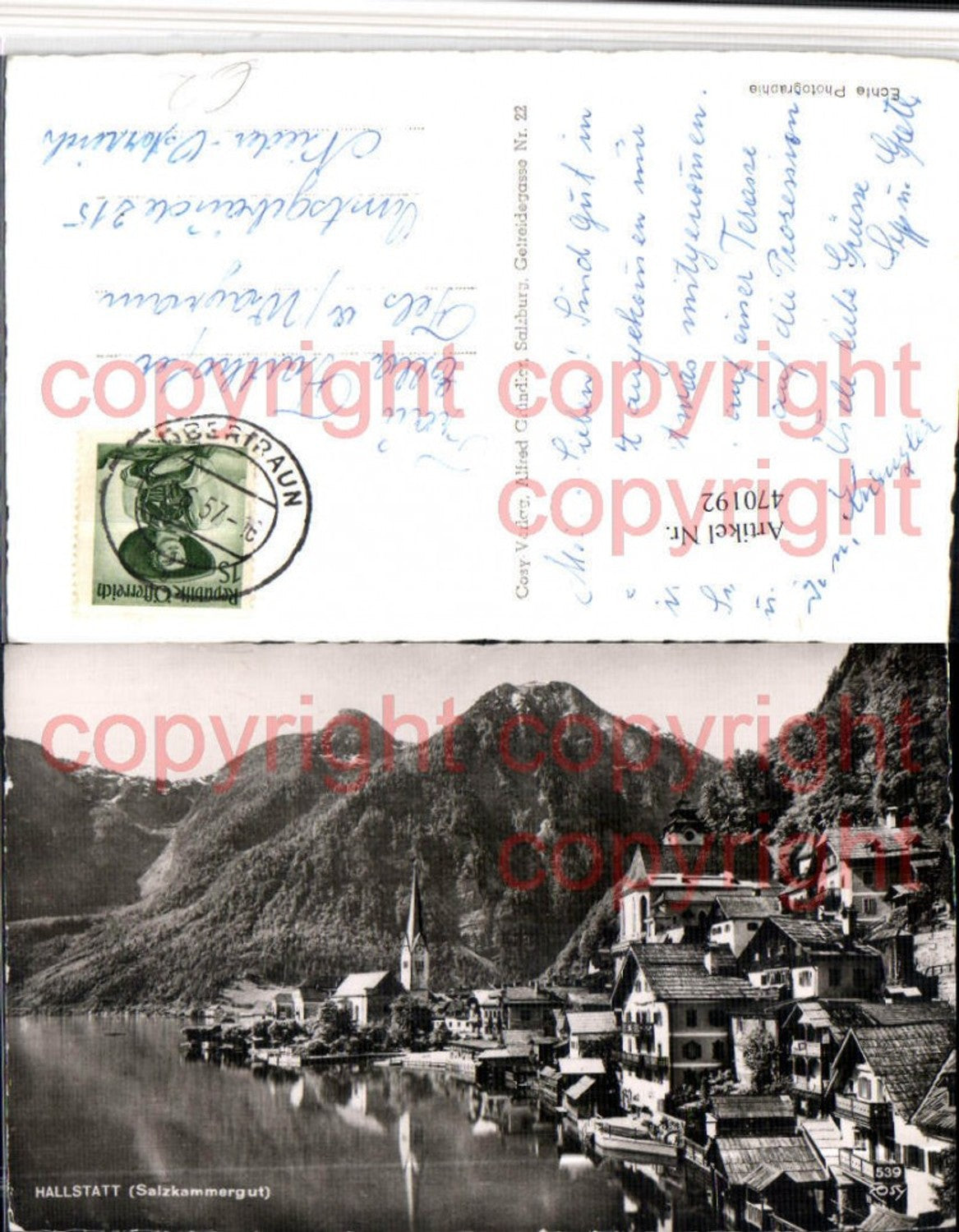 470192,Hallstatt am See Teilansicht Kirchen pub Cosy 539