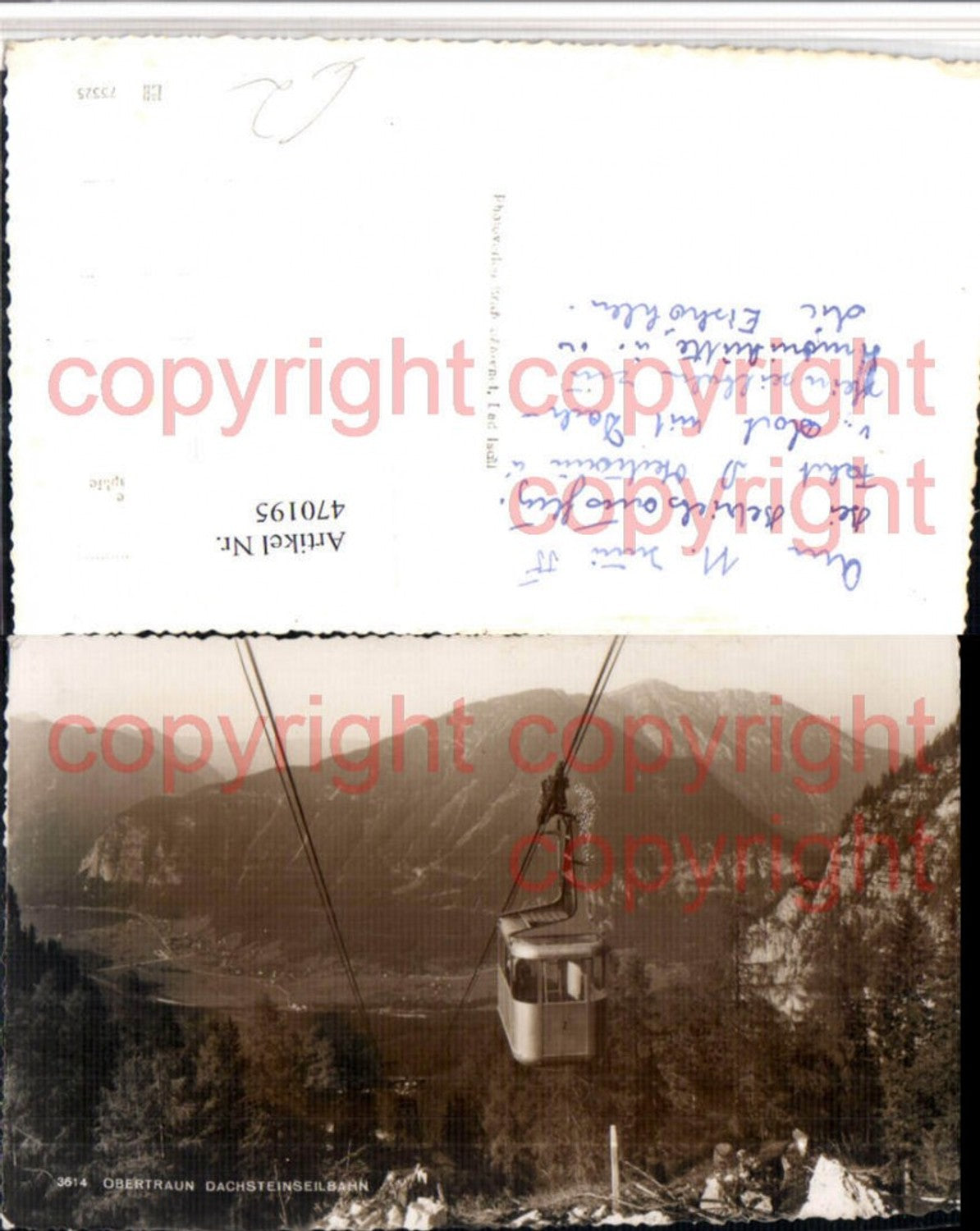 470195,Obertraun Dachsteinseilbahn Seilbahn Bergkulisse