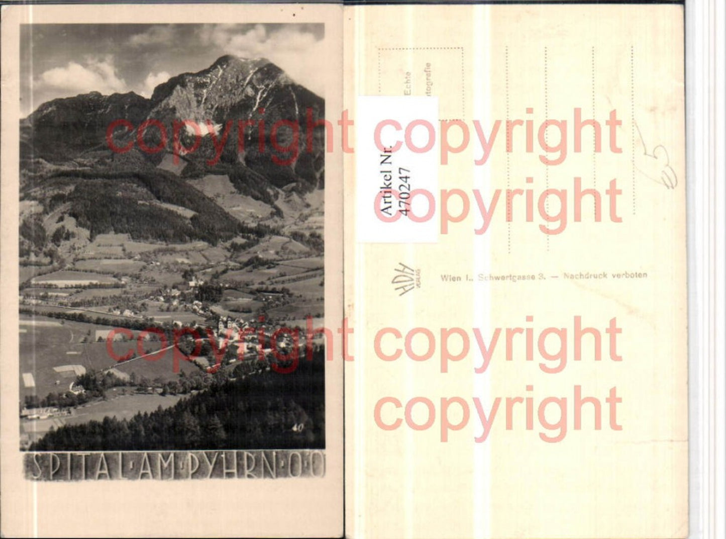 470247,Spital am Pyhrn Totale Bergkulisse