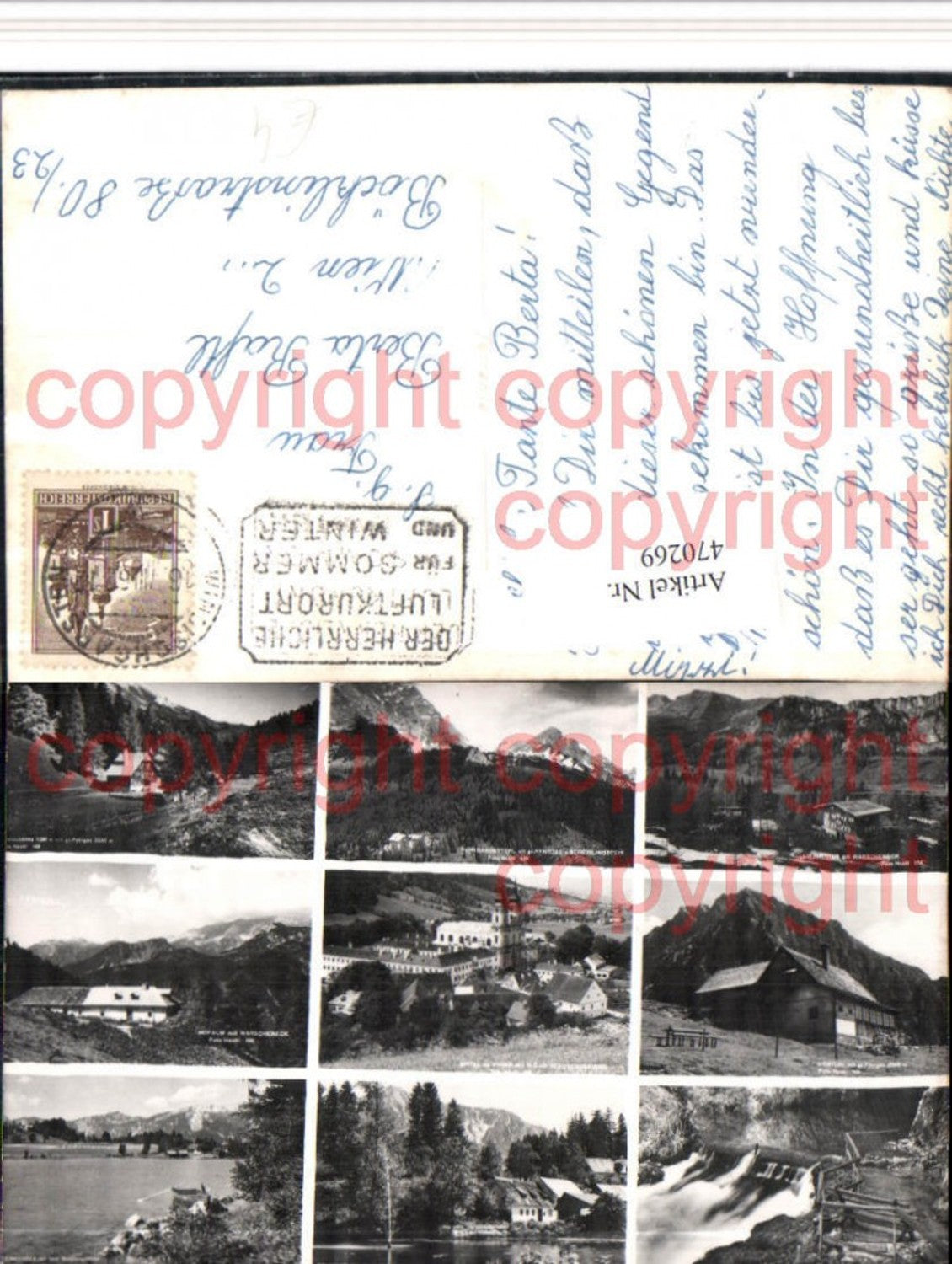 470269,Spital am Pyhrn Totale Linzerhaus Piessling Hofalm Mehrbildkarte