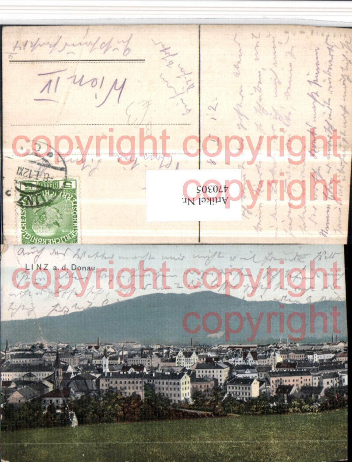 470305,Linz an d. Donau Teilansicht