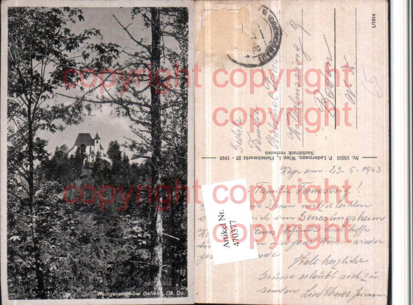 470377,Heiligenstein b. Gaflenz St. Sebald Kapelle