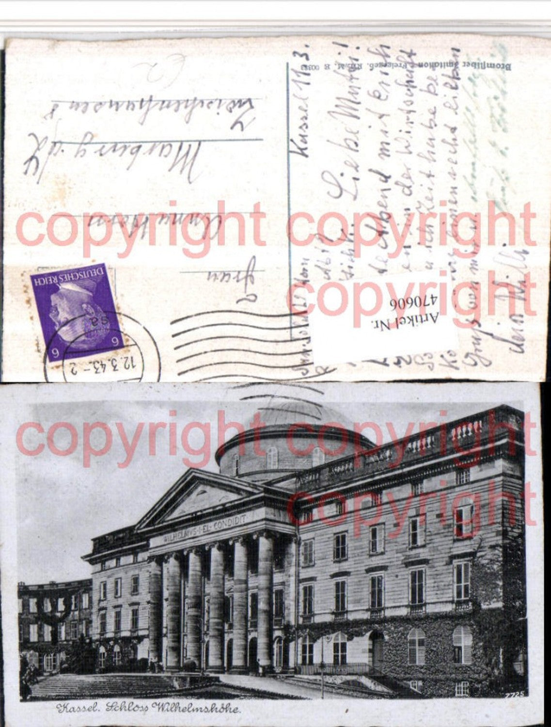 470606,Kassel Schloss Wilhelmshöhe