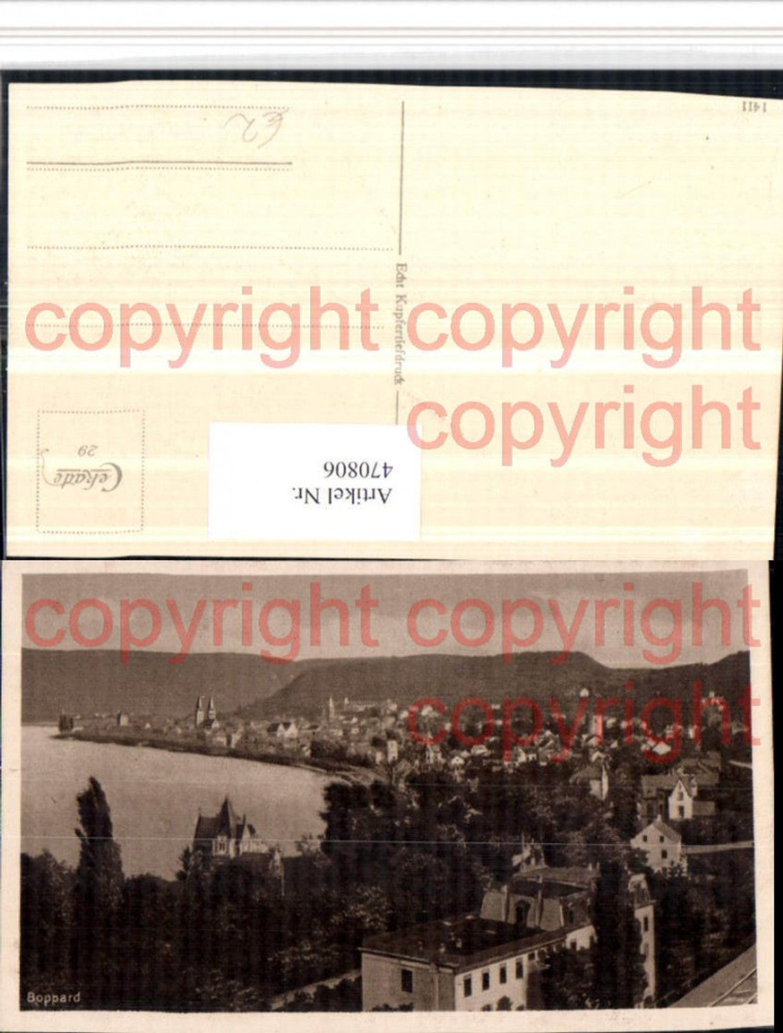 470806,Boppard am Rhein Totale