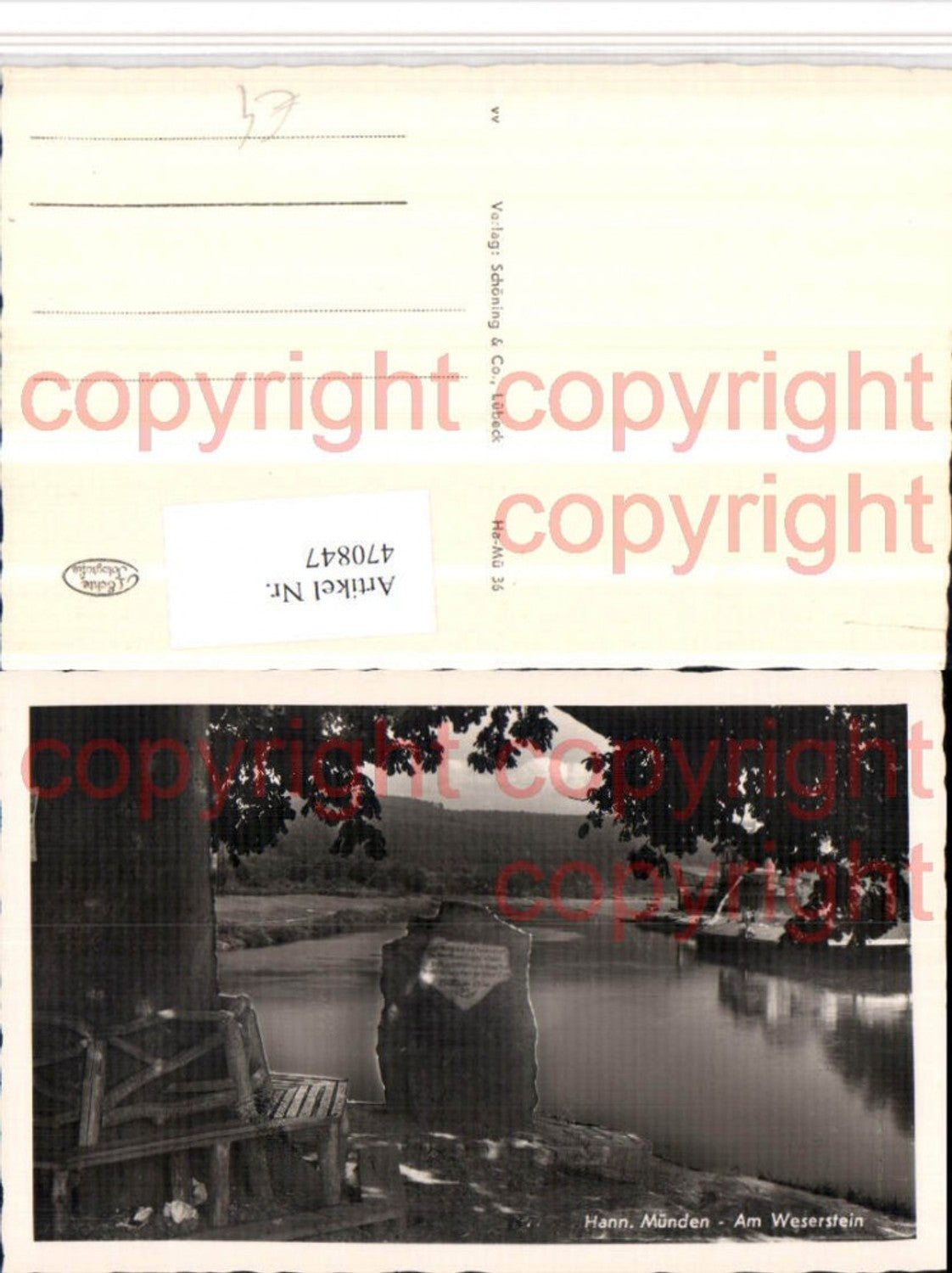 470847,Hannoversch Münden Weserstein Stein