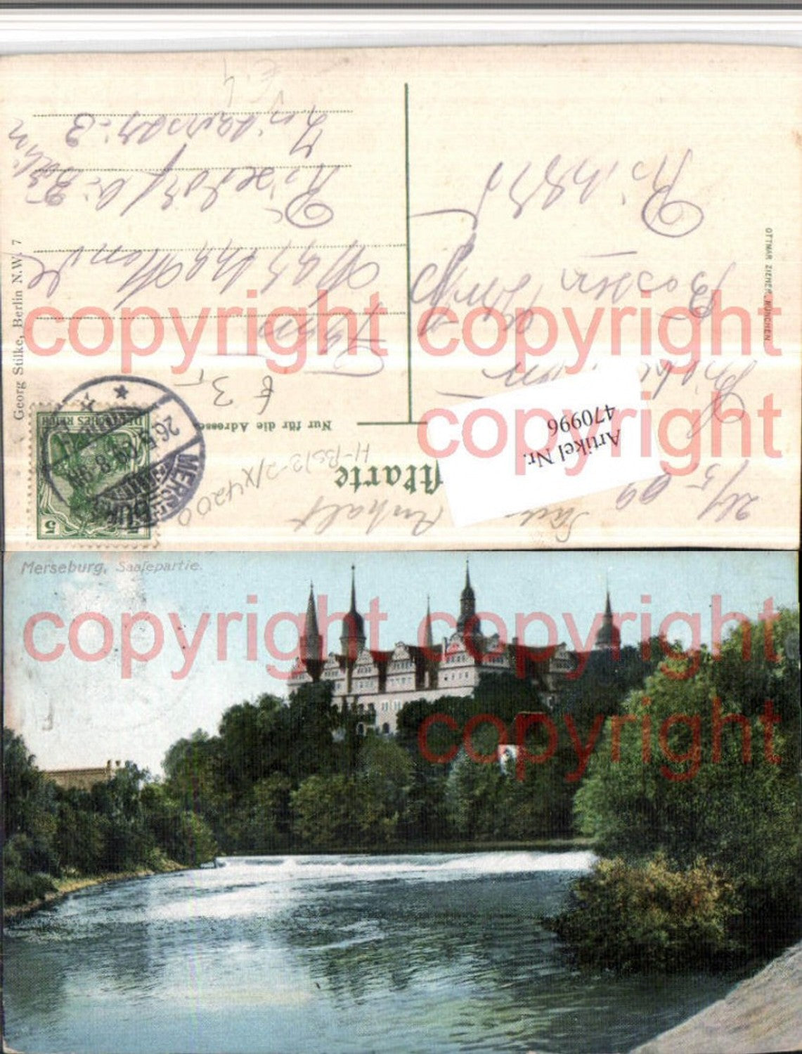 470996,Merseburg Saalepartie Schloss pub Ottmar Zieher