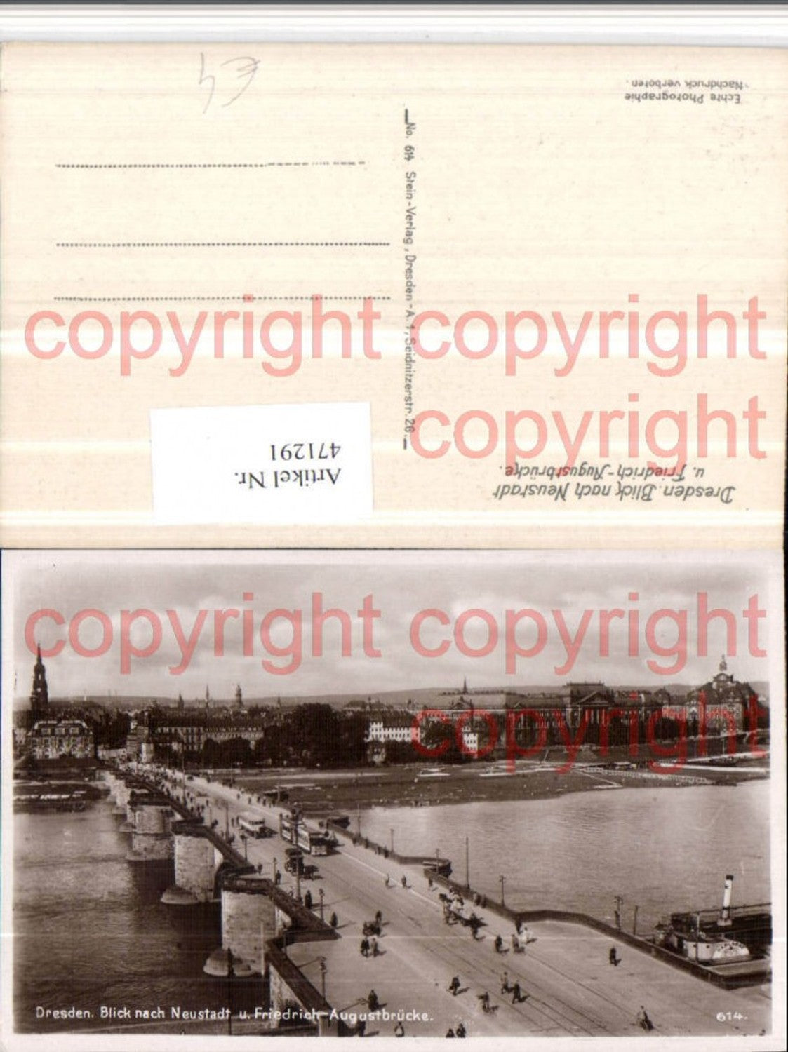 471291,Dresden Neustadt Teilansicht Friedrich-Augustbrücke Brücke